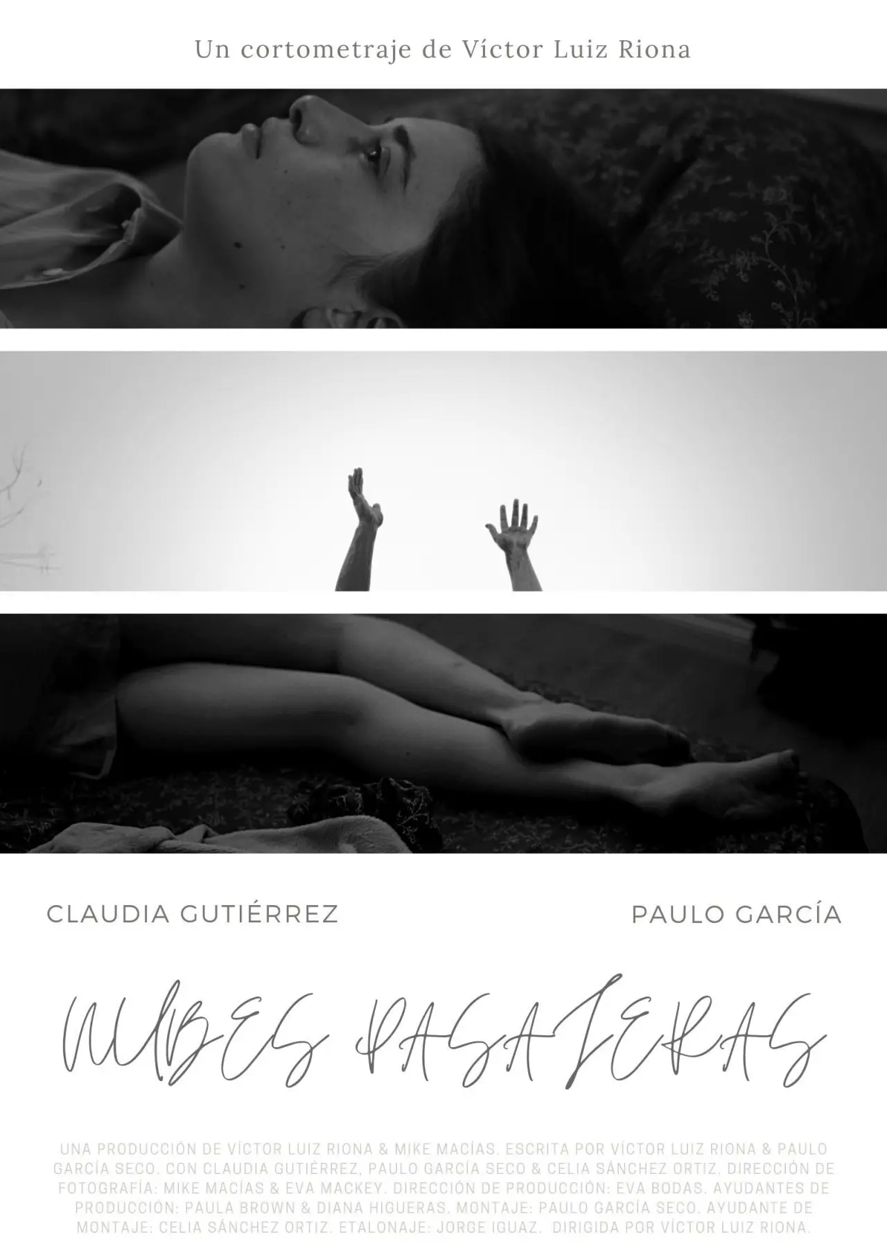 Plakat filmowy "Nubes pasajeras"