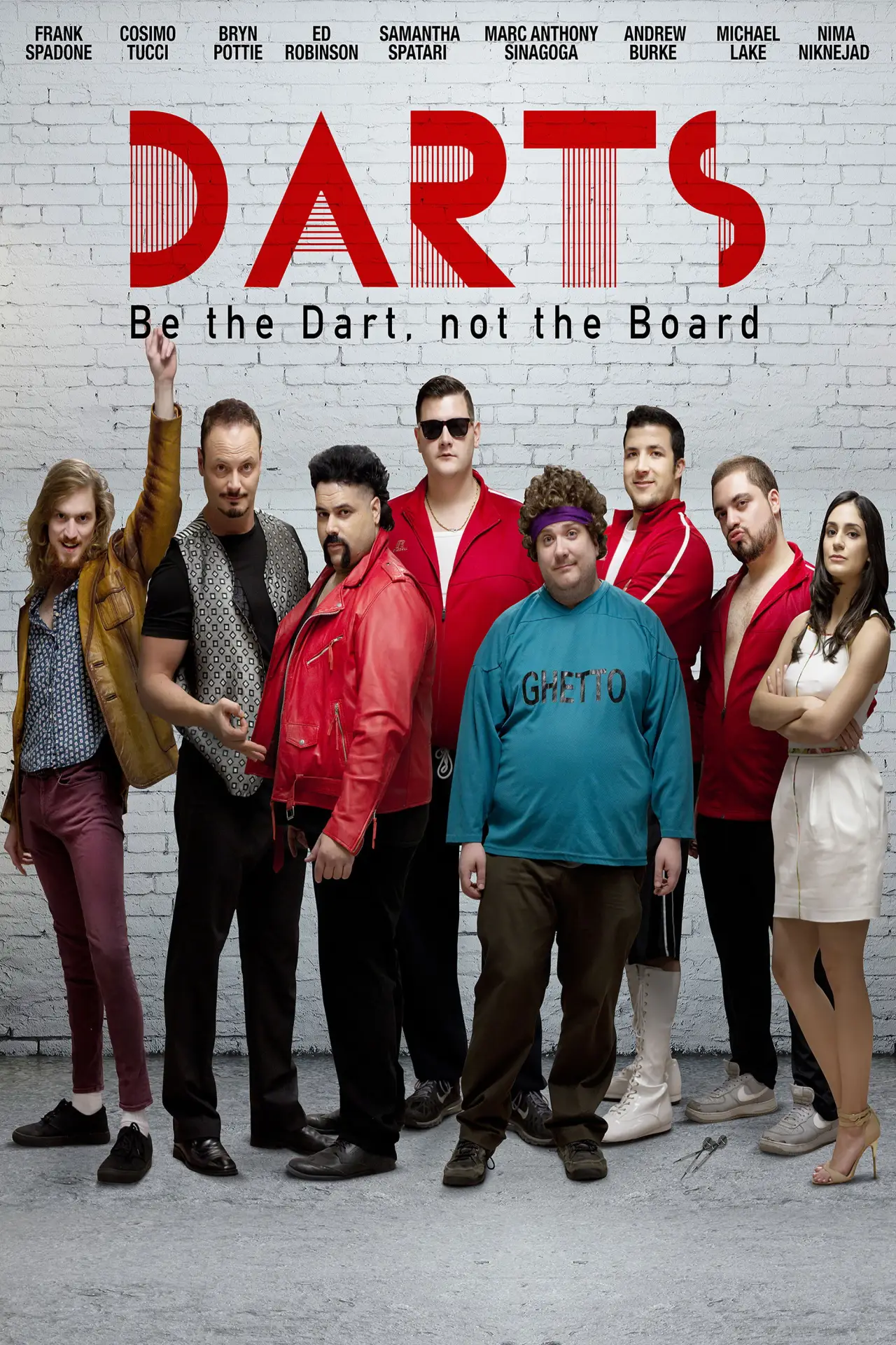 Plakat filmowy "Darts"