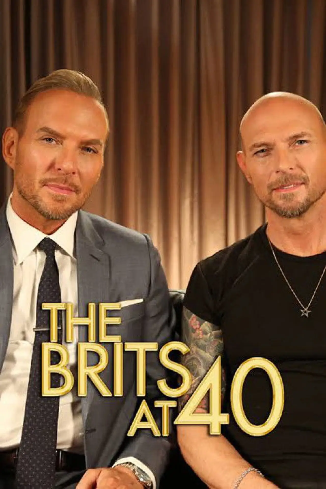 Plakat filmowy "The BRITs at 40"
