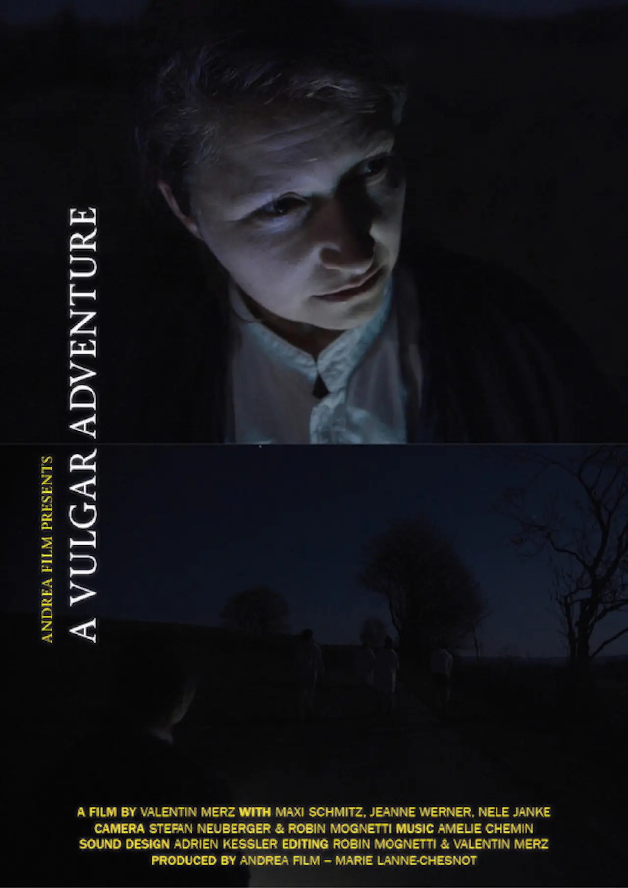 Plakat filmowy "Ein Vulgäres Abenteuer"