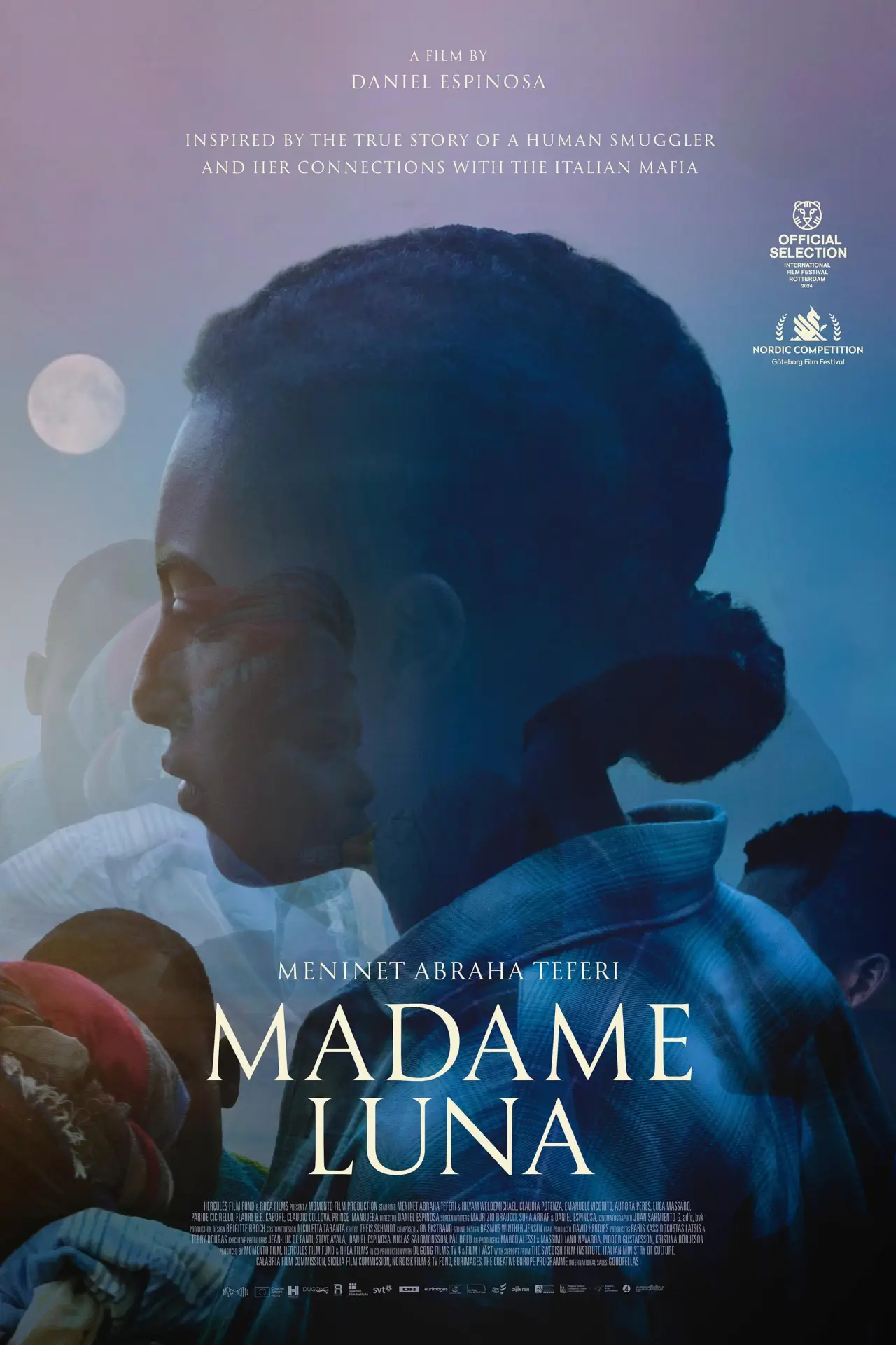 Plakat filmowy "Madame Luna"