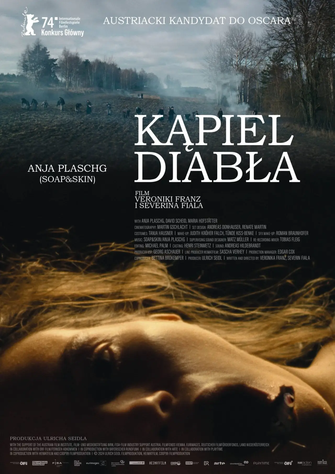 Plakat filmowy "Kąpiel diabła"