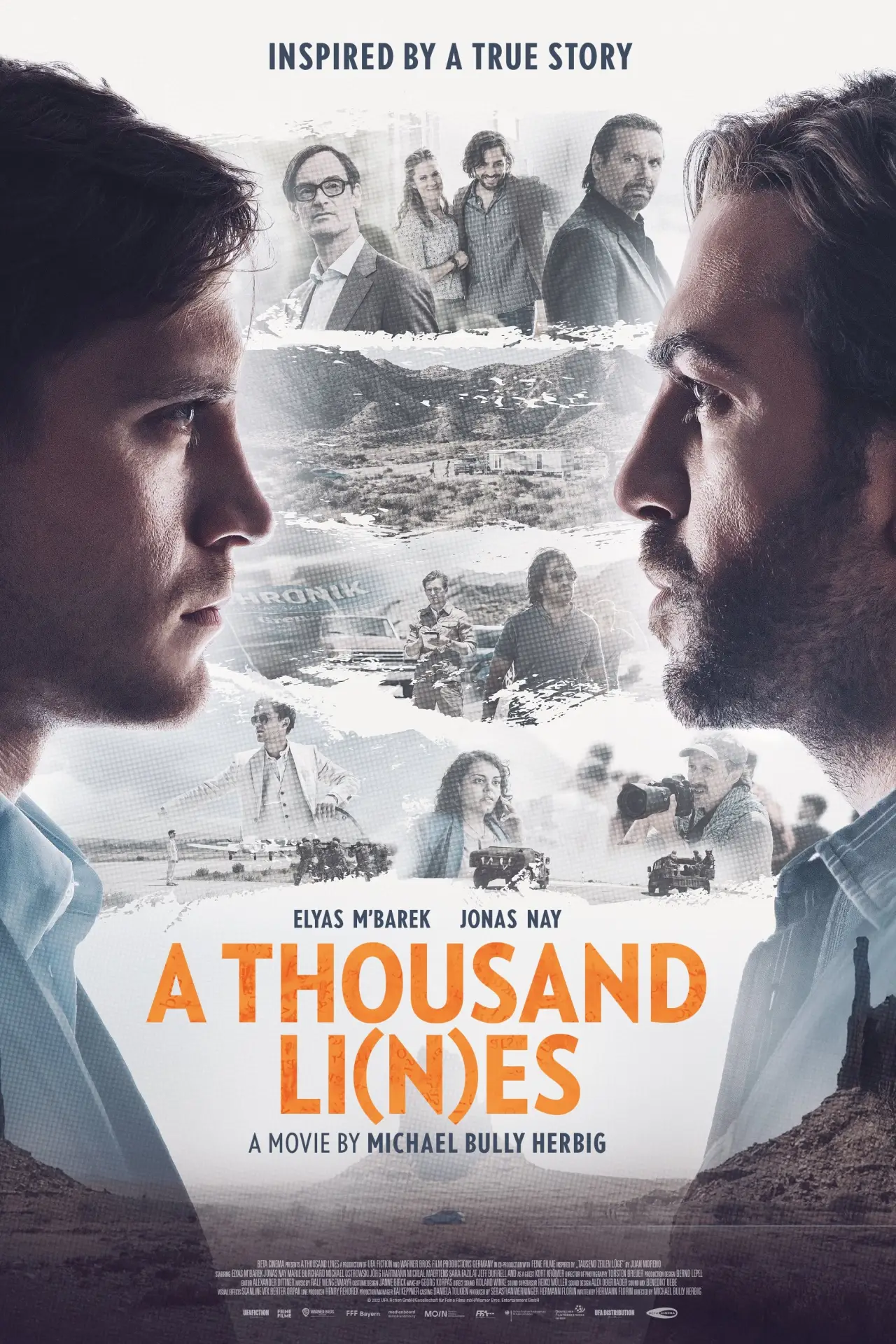 Plakat filmowy "Tausend Zeilen"