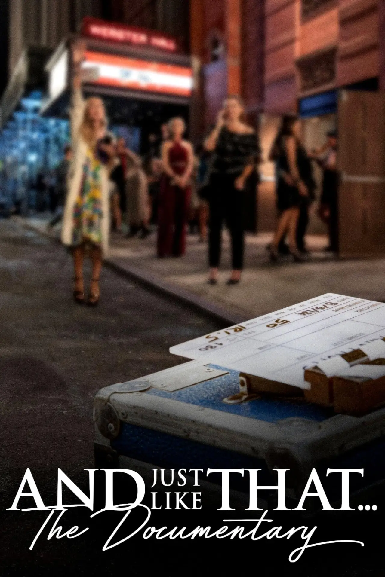 Plakat filmowy "I tak po prostu..., za kulisami"