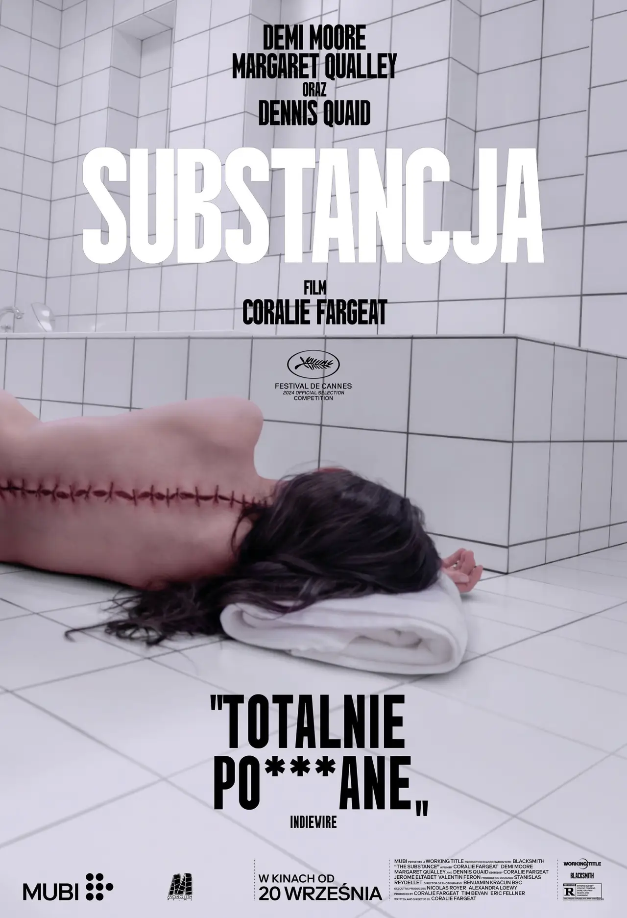 Plakat filmowy "Substancja"