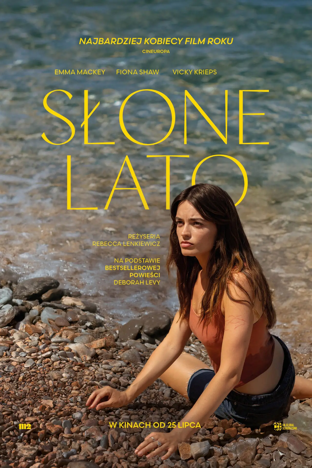 Plakat filmowy "Słone lato"