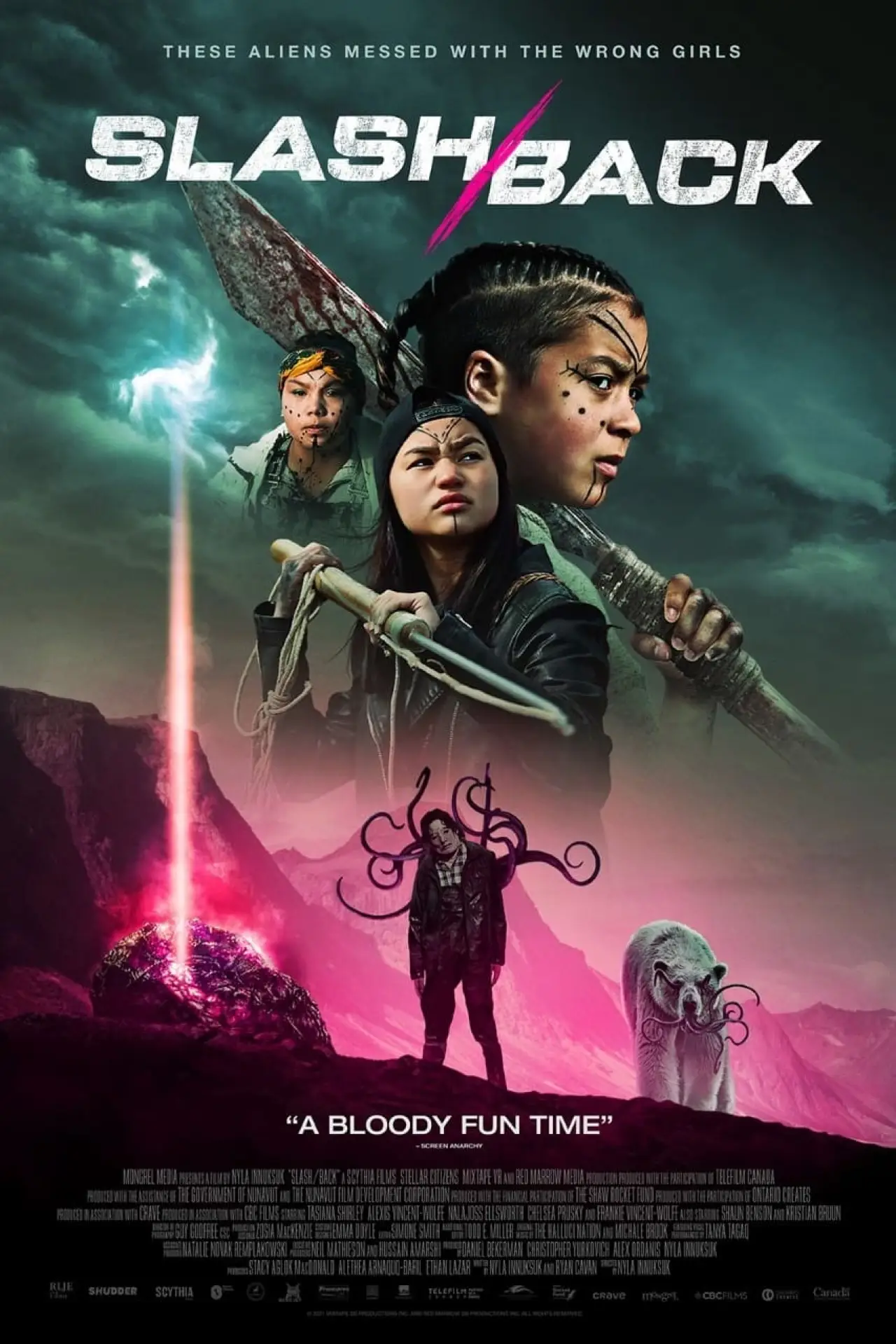 Plakat filmowy "Slash/Back"