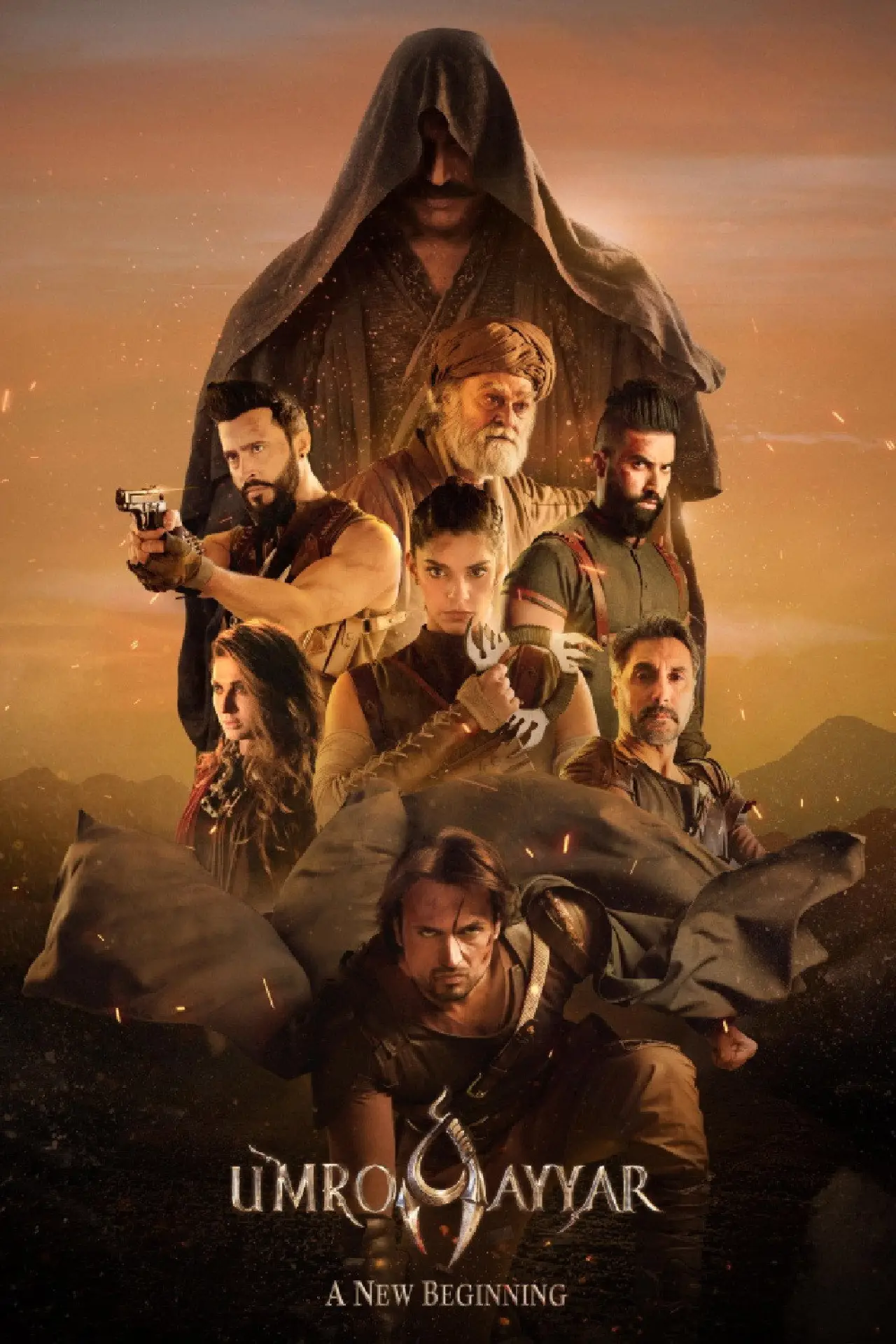 Plakat filmowy "عمرو عیار - ایک نئی شروعات"