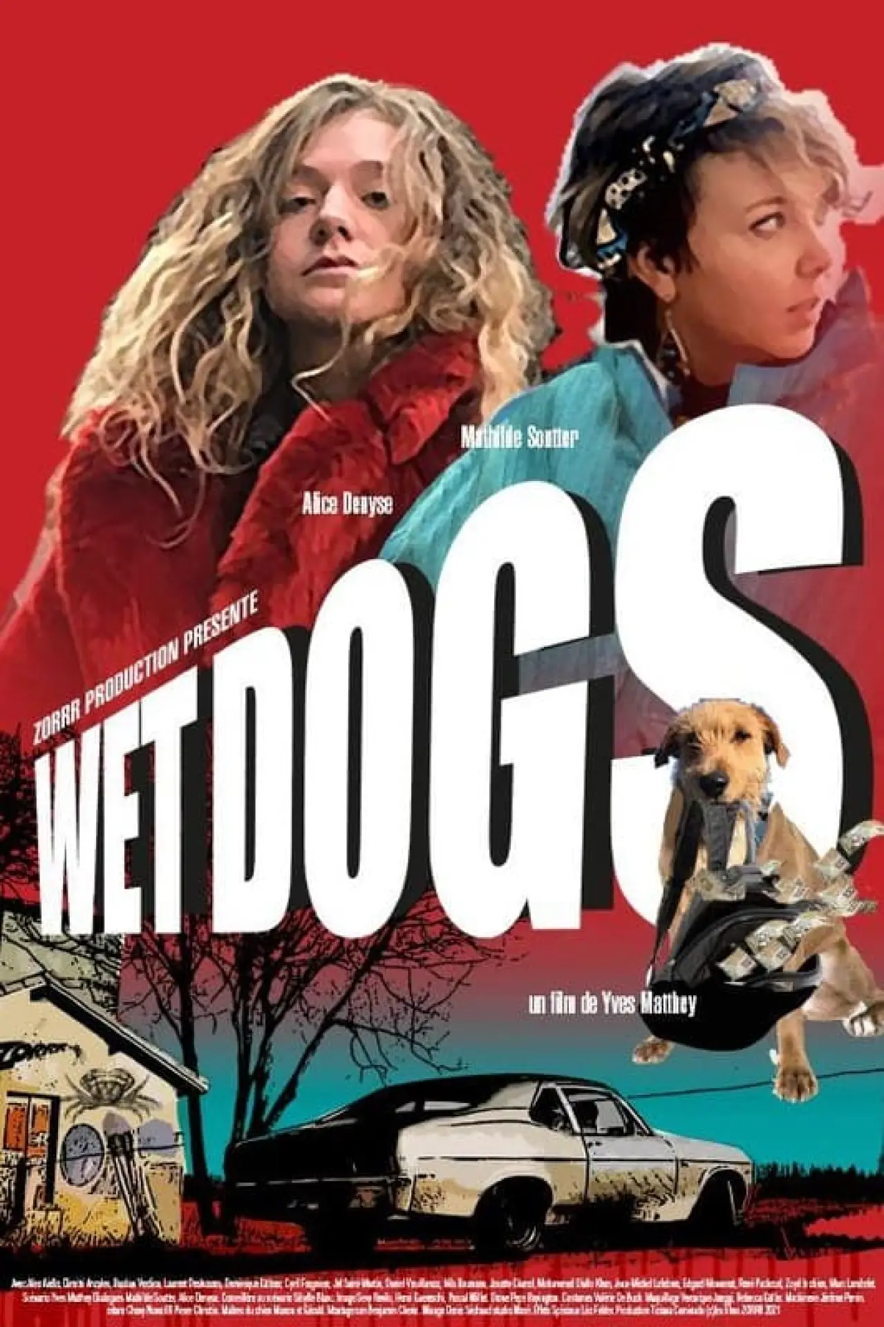 Plakat filmowy "Wet Dogs"