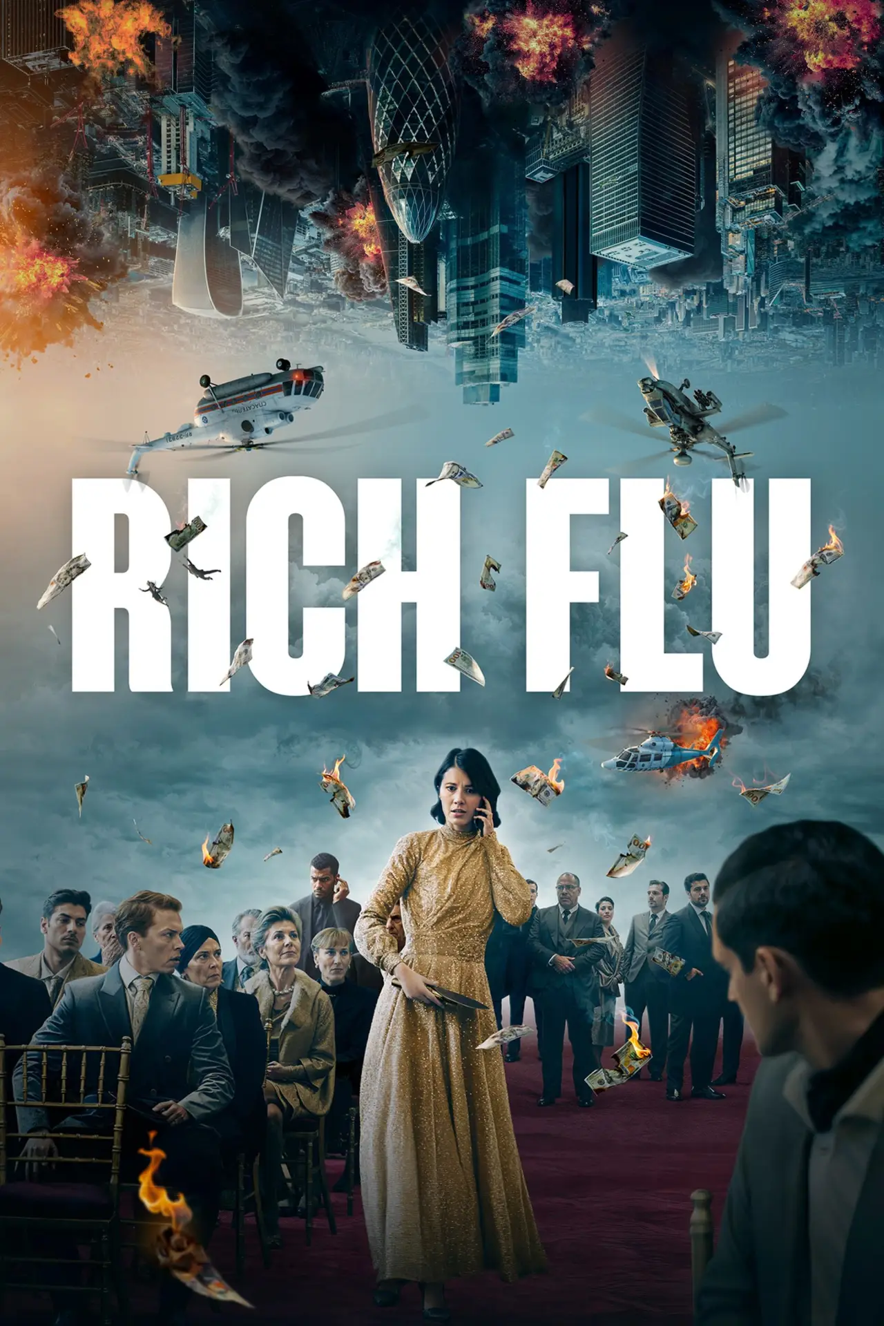 Plakat filmowy "Wirus elit"