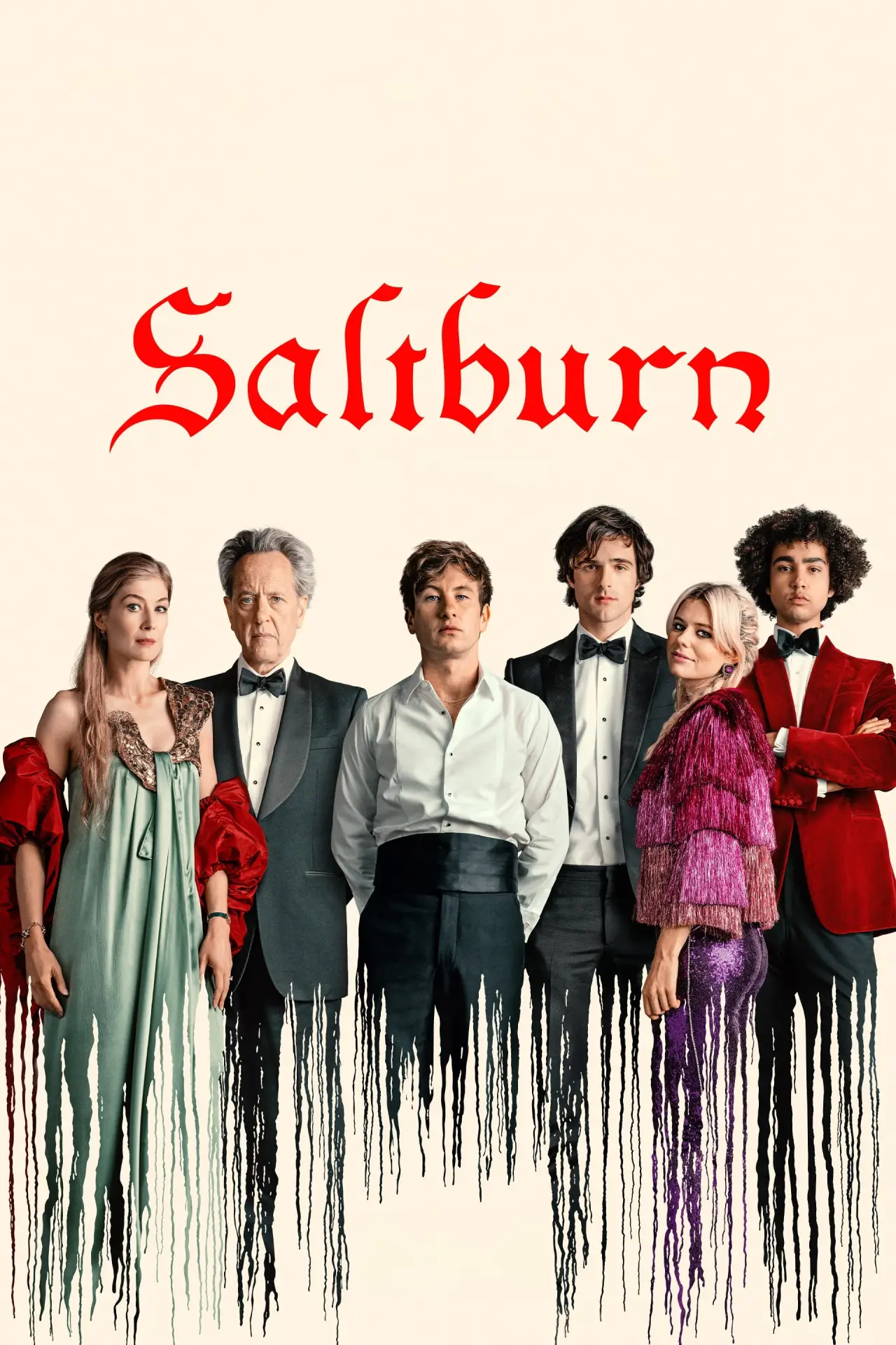 Plakat filmowy "Saltburn"