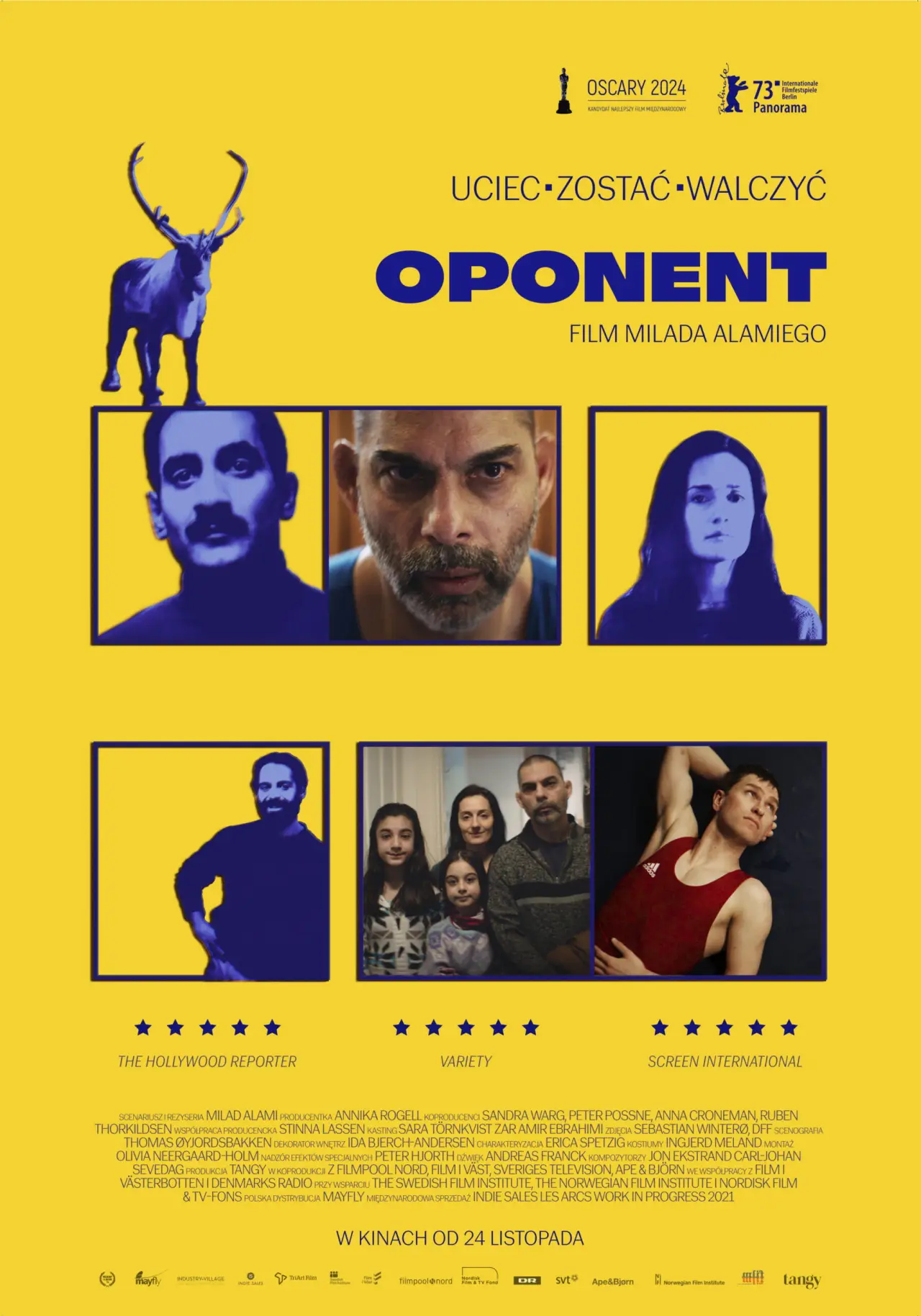 Plakat filmowy "Oponent"