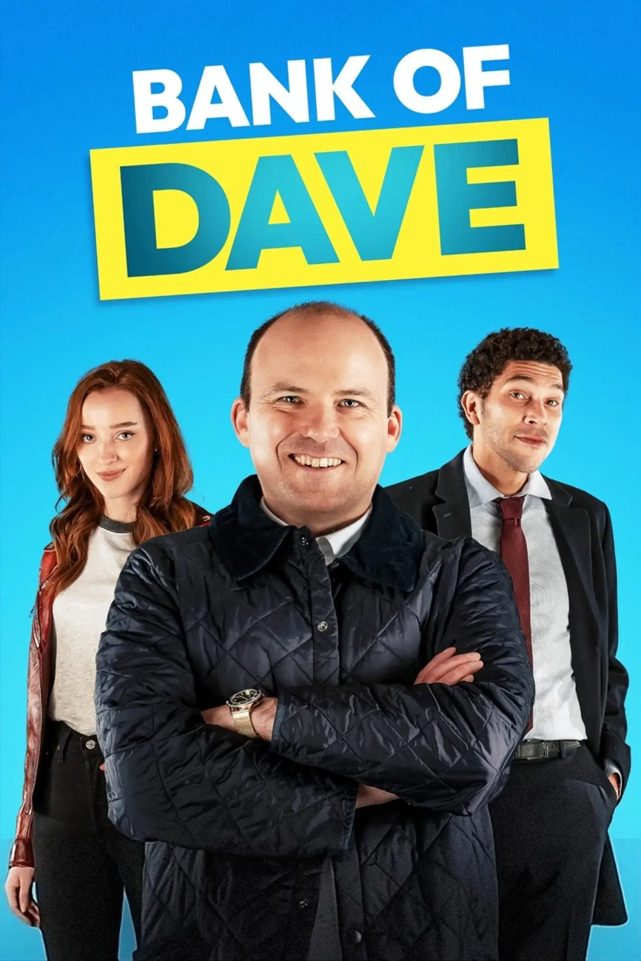 Plakat filmowy "Bank of Dave"