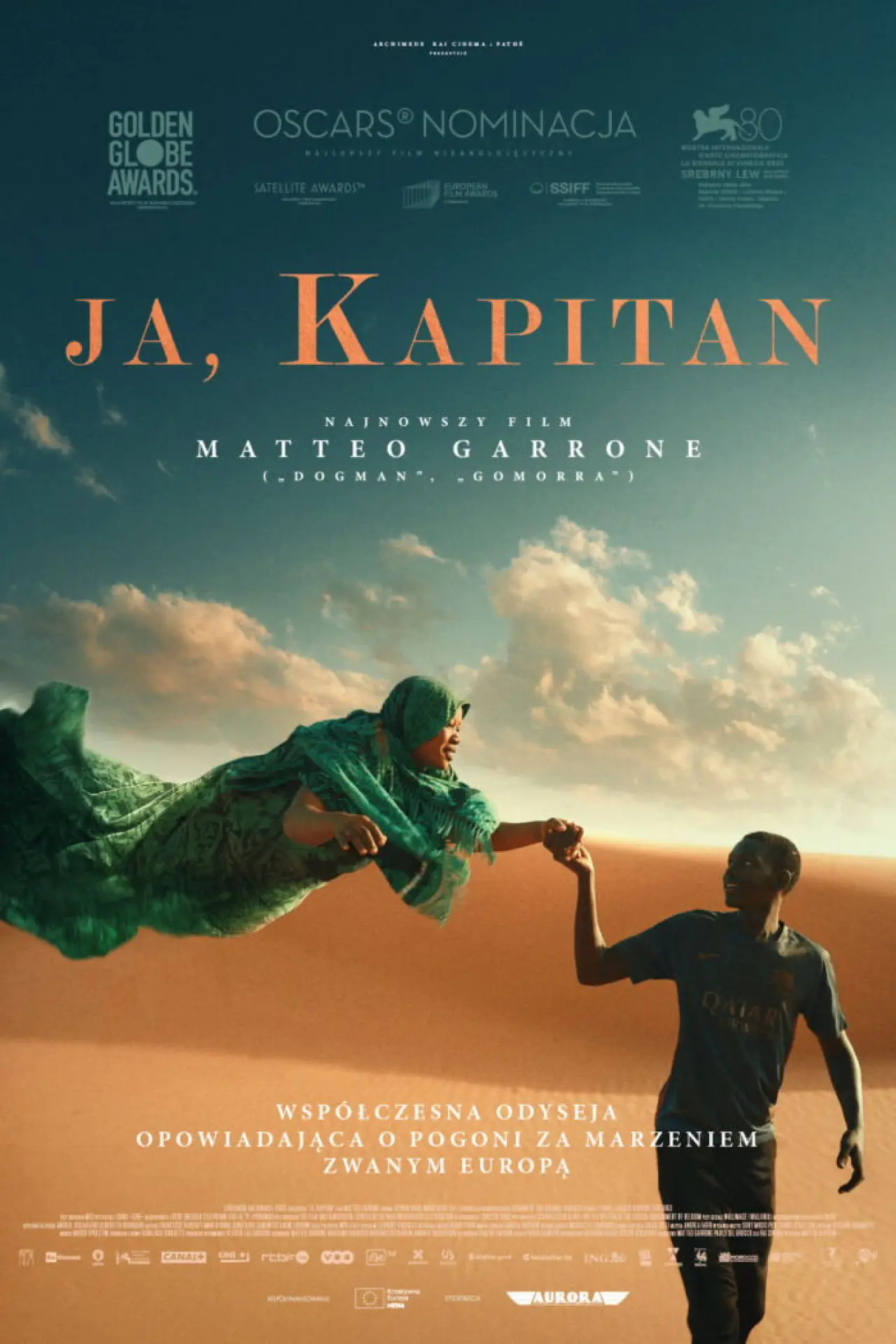 Plakat filmowy "Ja, kapitan"