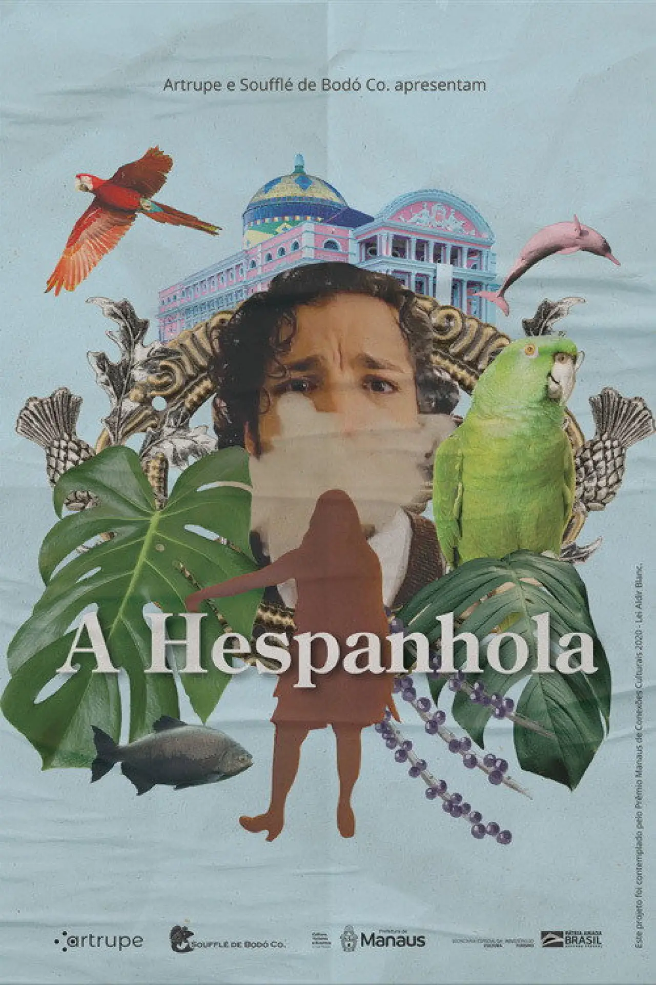 Plakat filmowy "A Hespanhola"