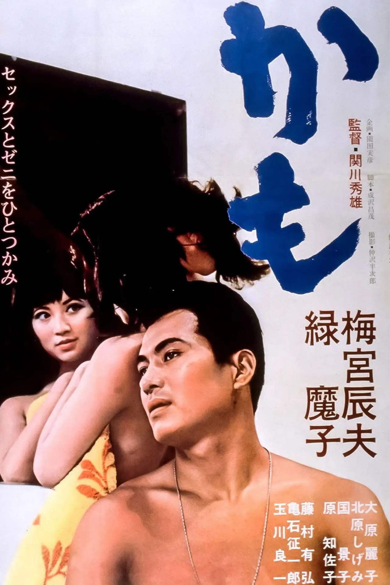 Plakat filmowy "かも"
