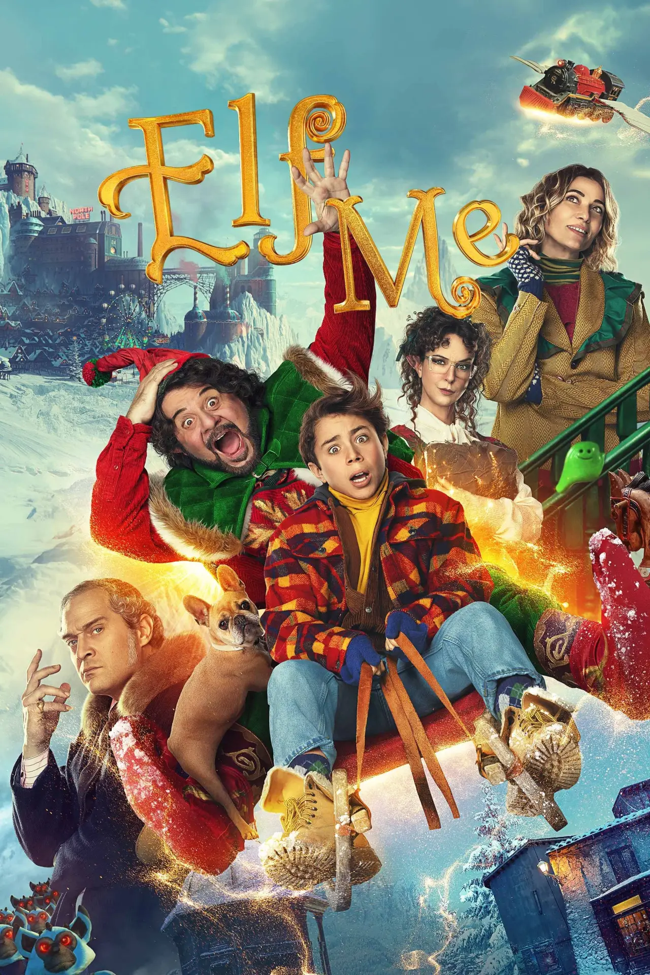 Plakat filmowy "Elf i ja"