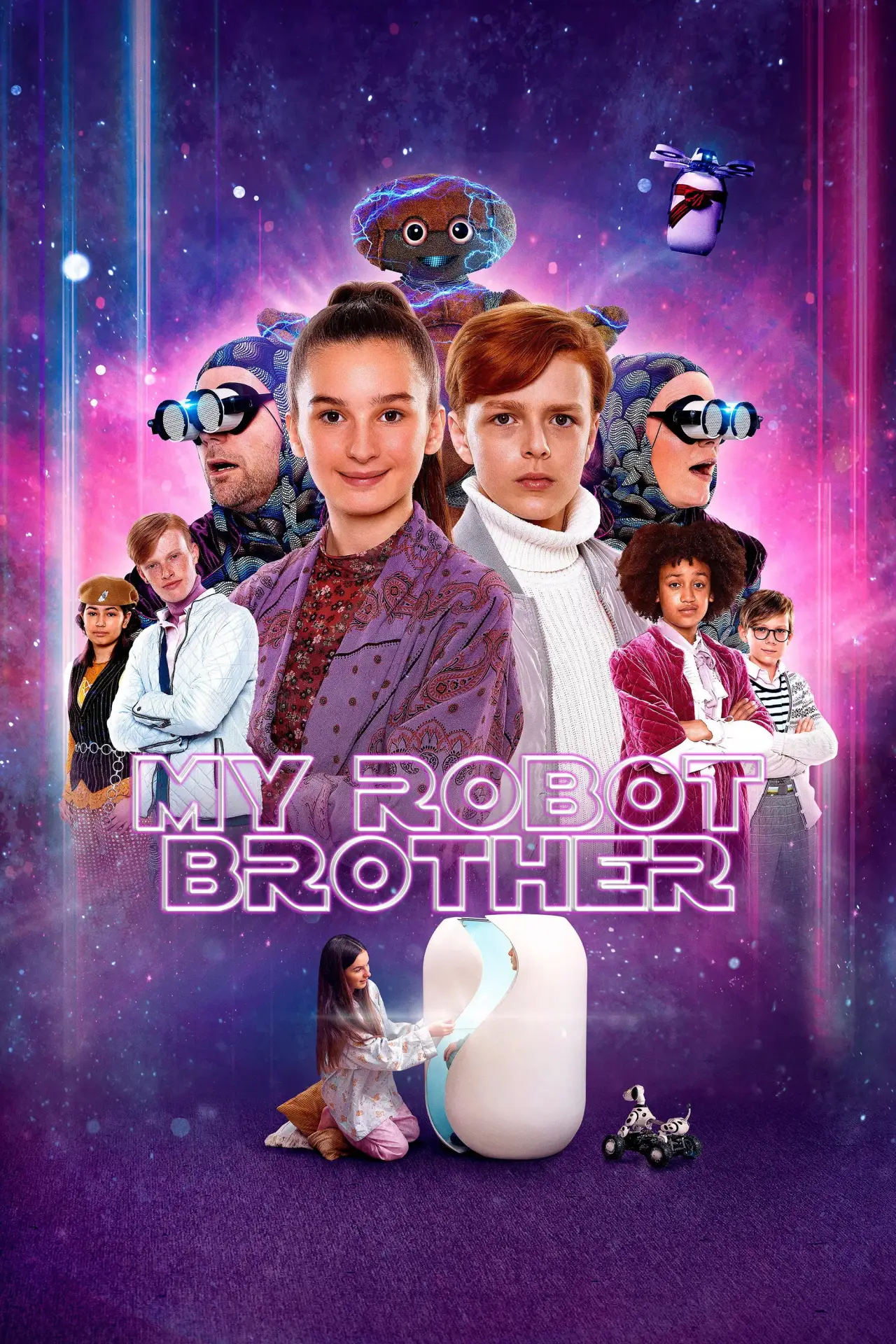 Plakat filmowy "Mój brat robot"