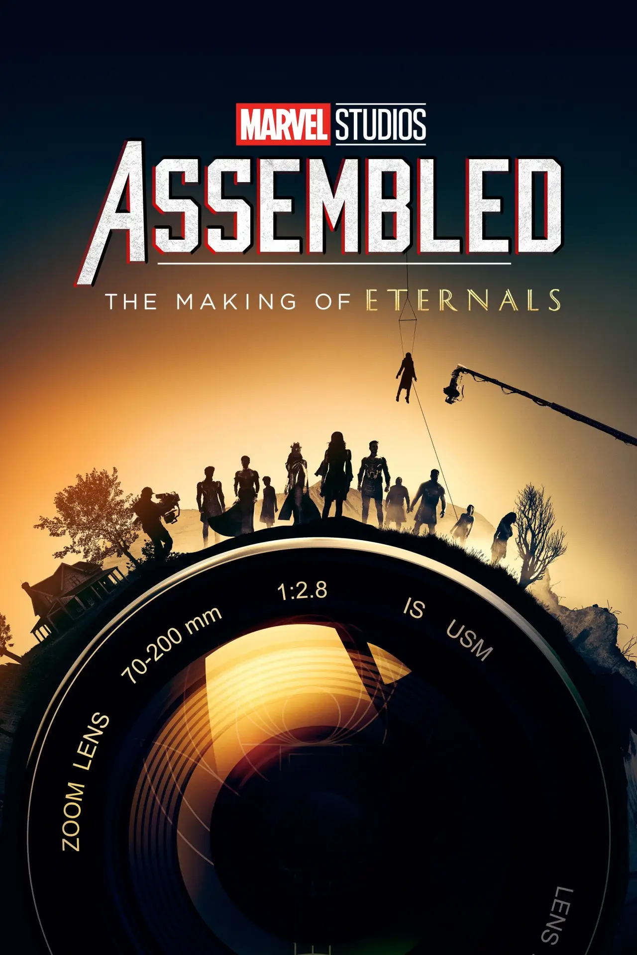 Plakat filmowy "Marvel Studios Assembled: The Making of Eternals"