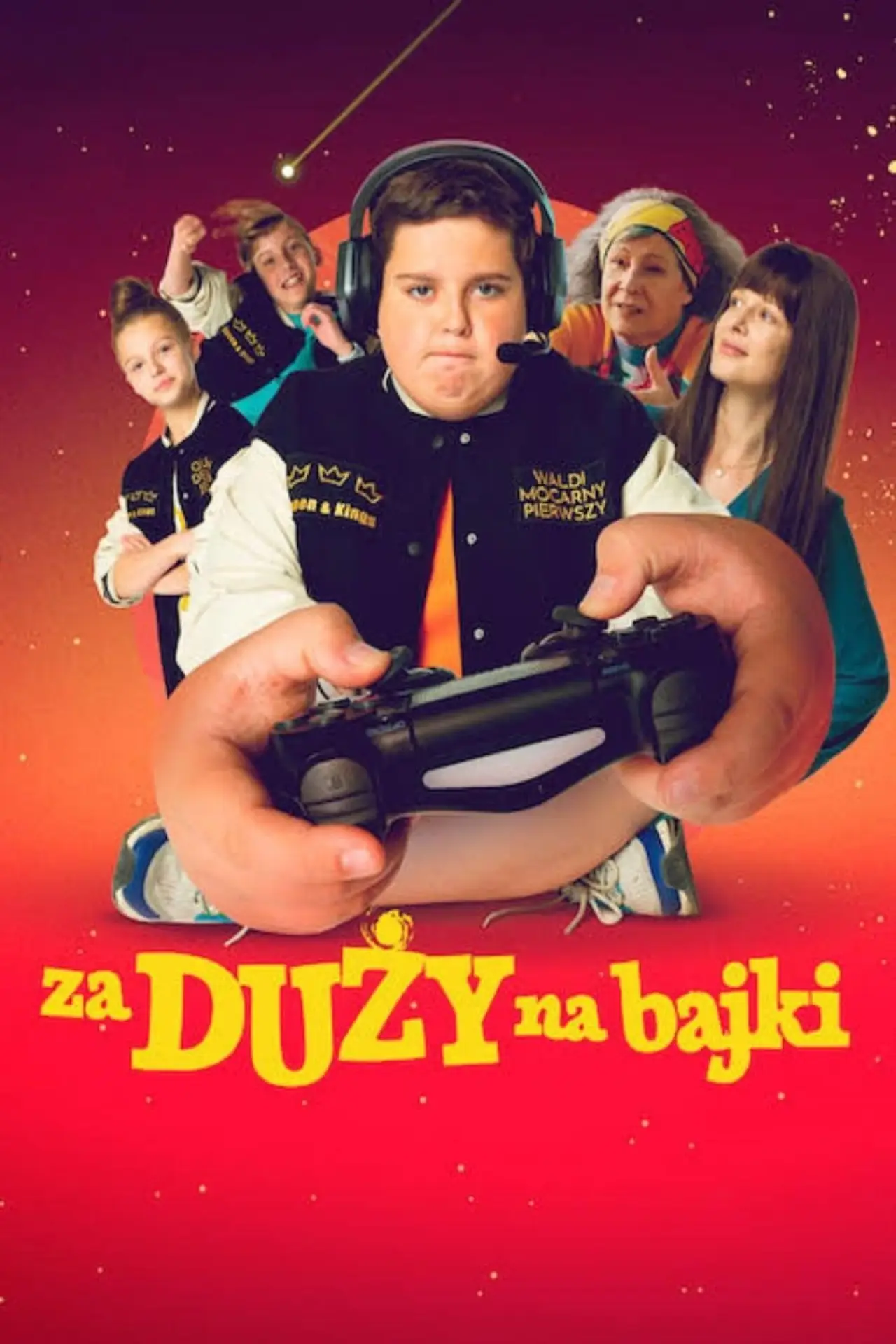 Plakat filmowy "Za duży na bajki"