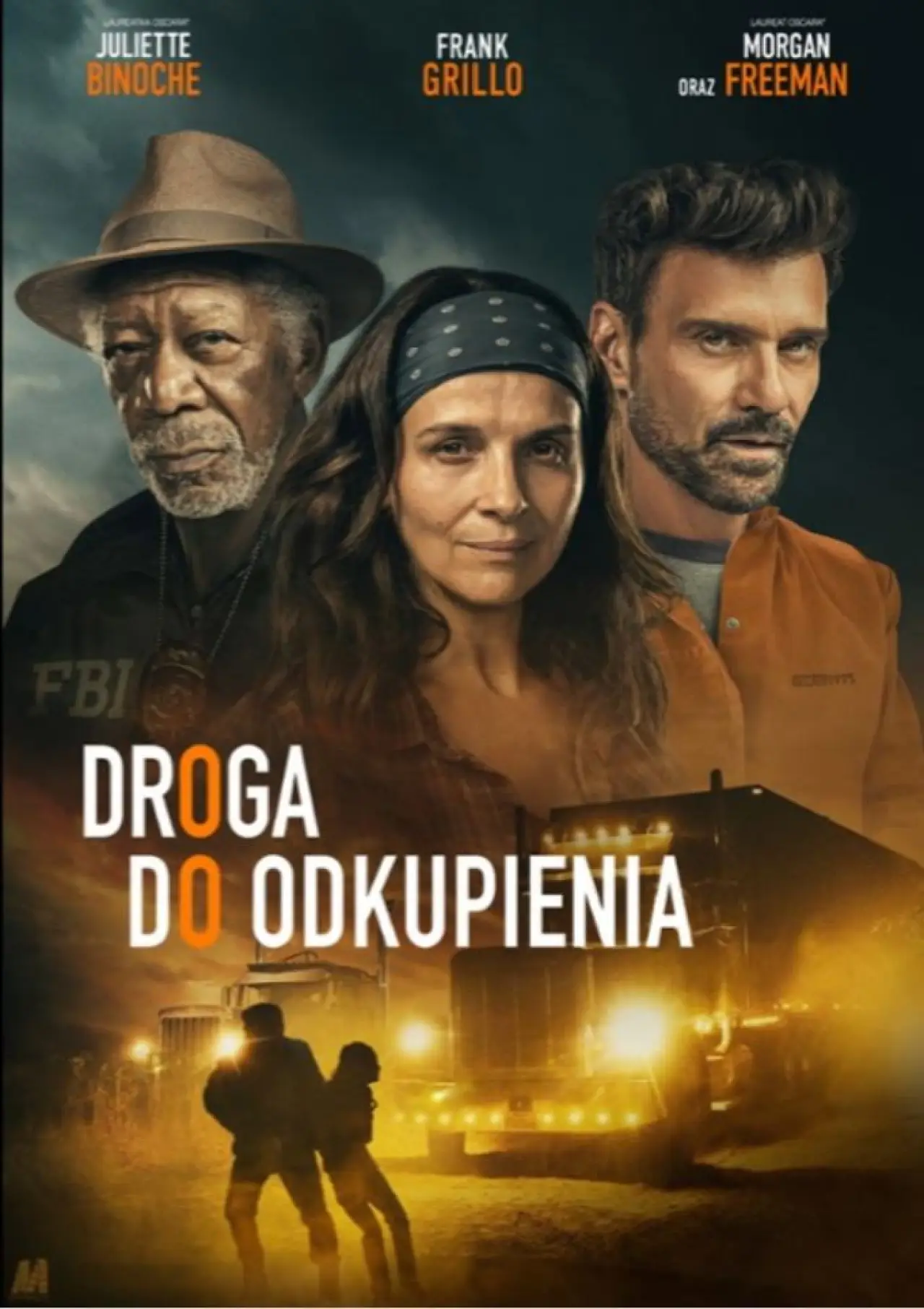 Plakat filmowy "Droga do odkupienia"