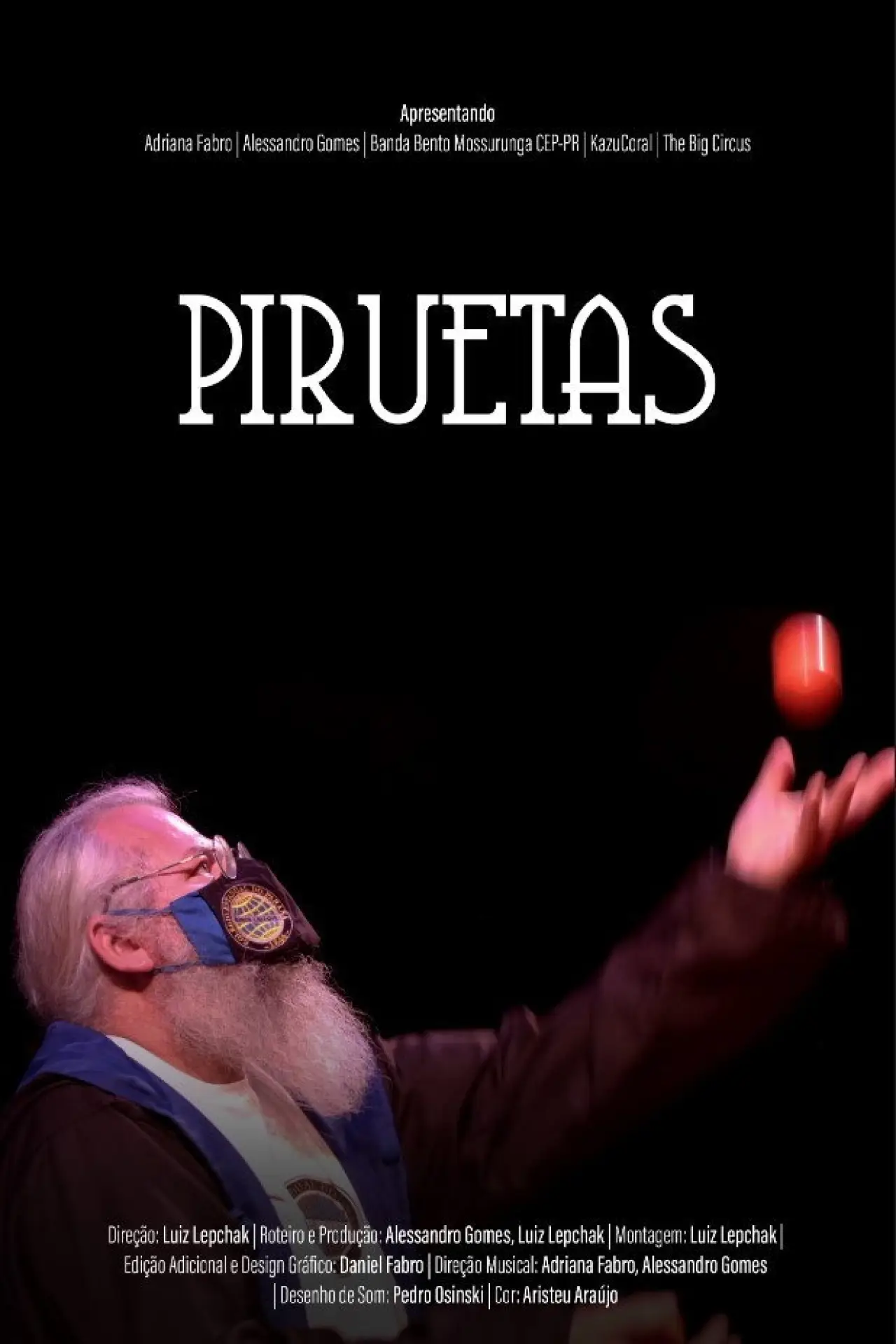 Plakat filmowy "Piruetas"