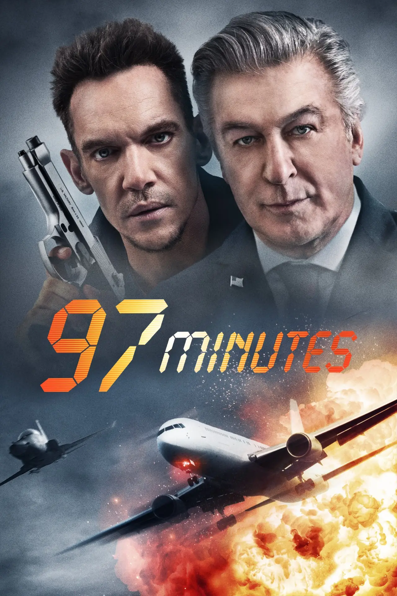 Plakat filmowy "97 minut do śmierci"