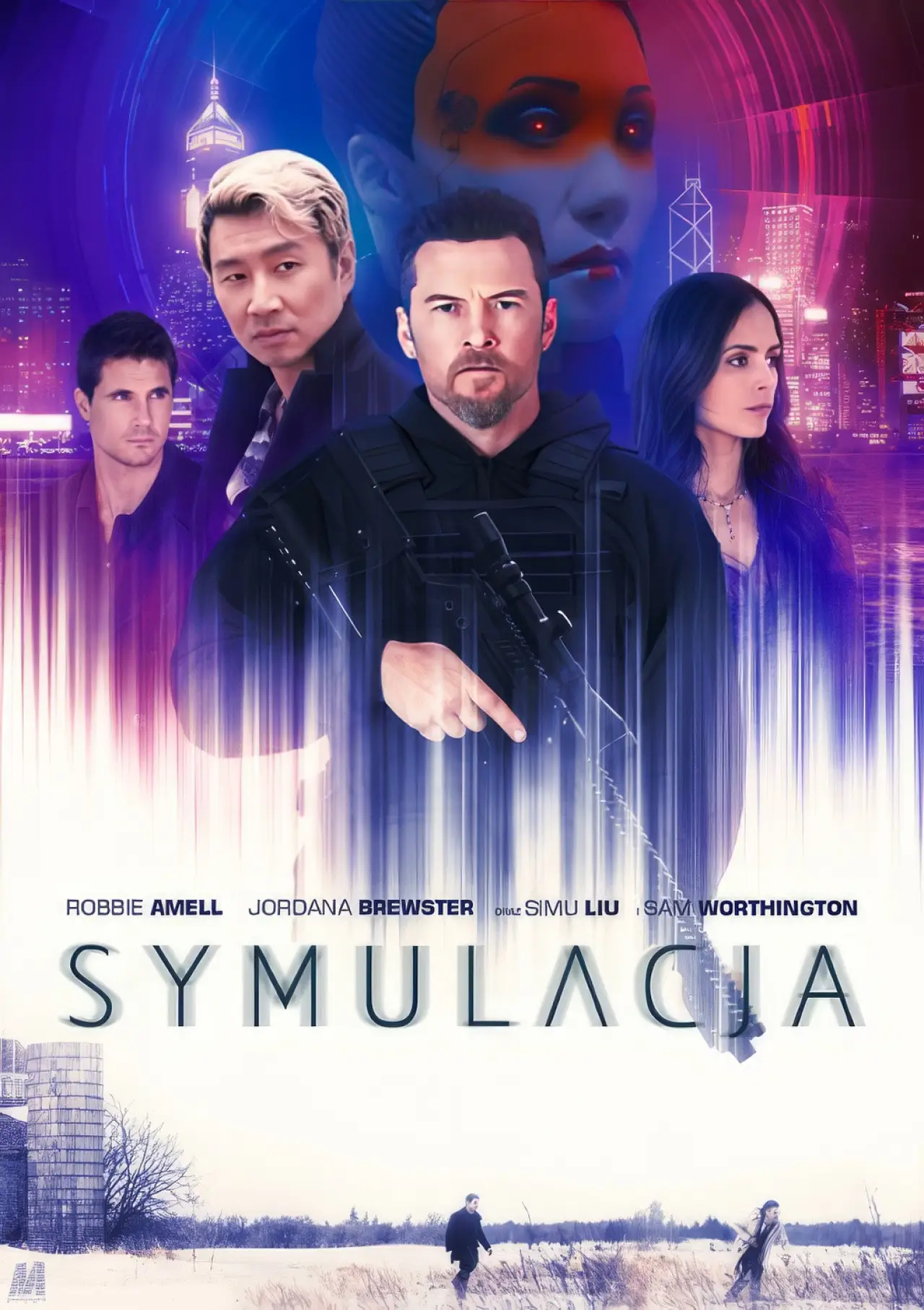 Plakat filmowy "Symulacja"