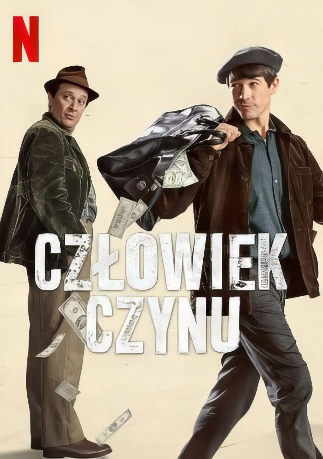 Plakat filmowy "Człowiek czynu"