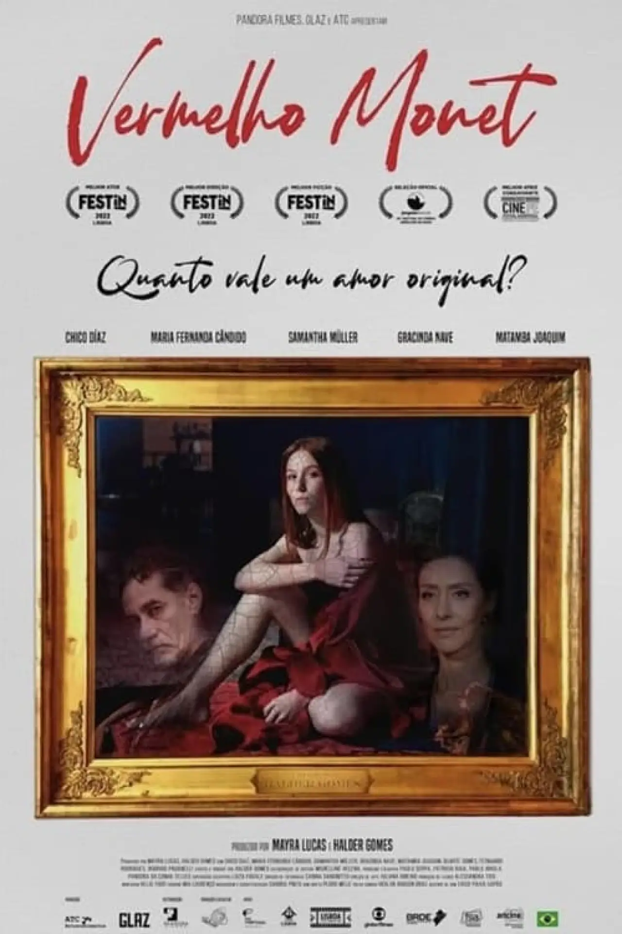 Plakat filmowy "Vermelho Monet"