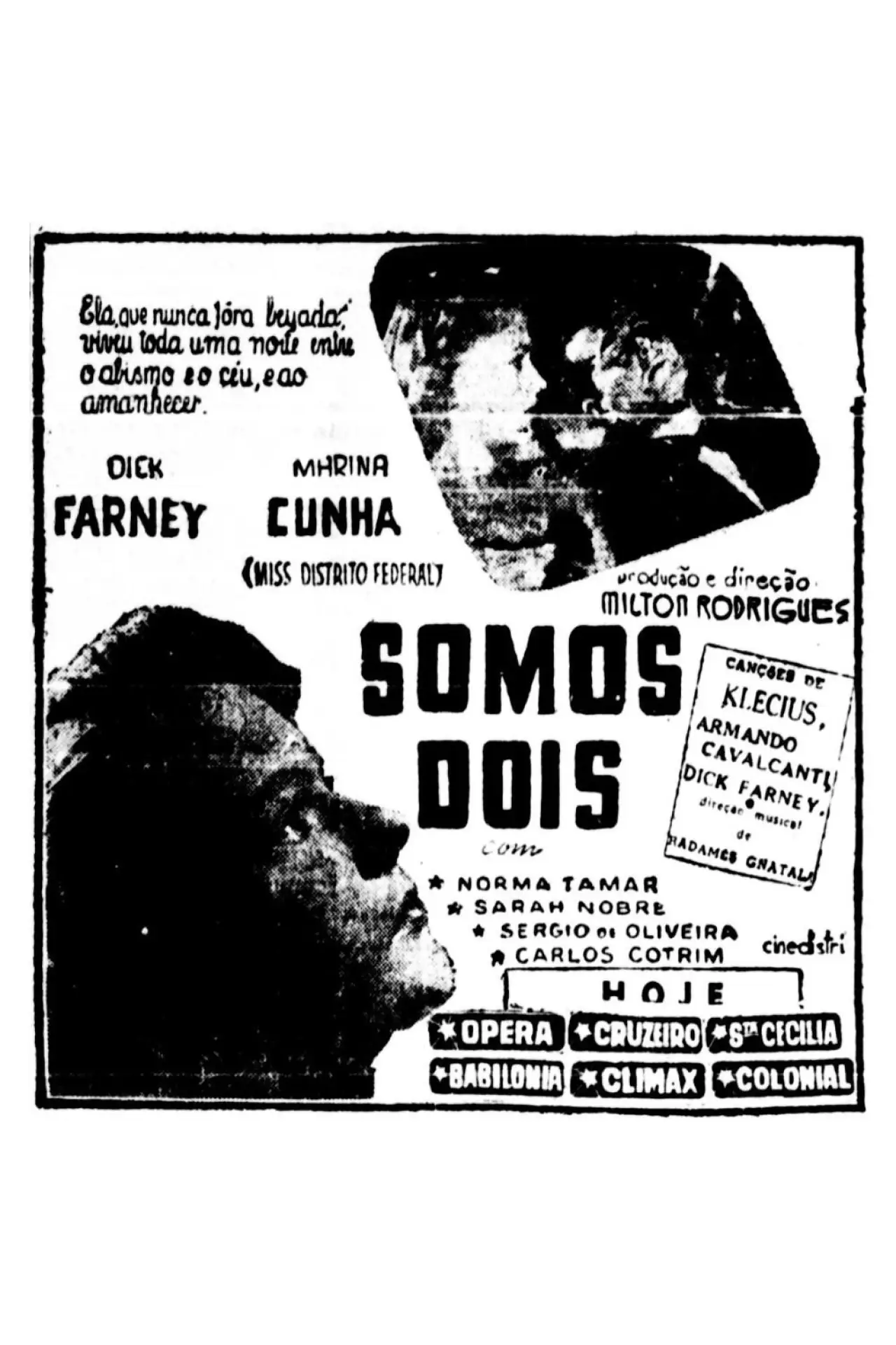 Plakat filmowy "Somos Dois"