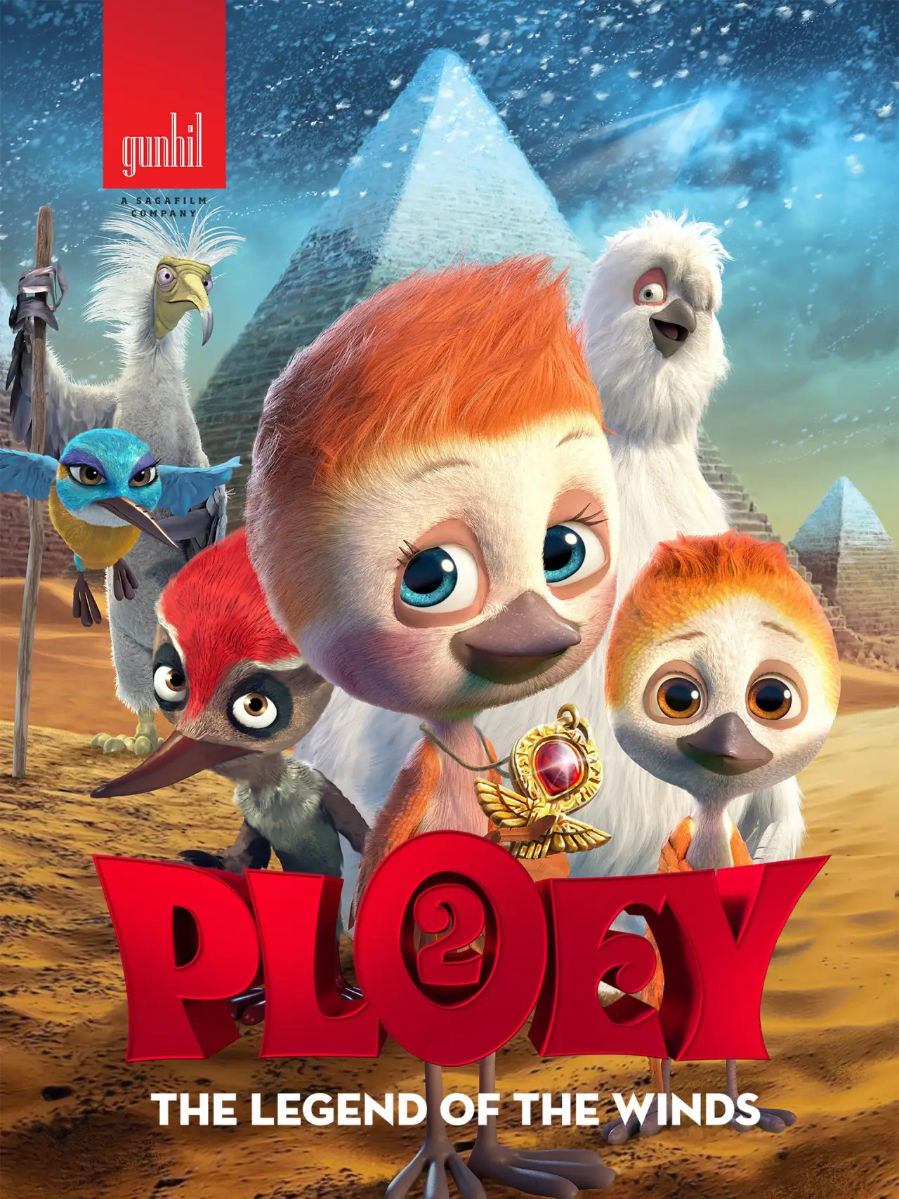 Plakat filmowy "LÓA – Goðsögn vindanna"