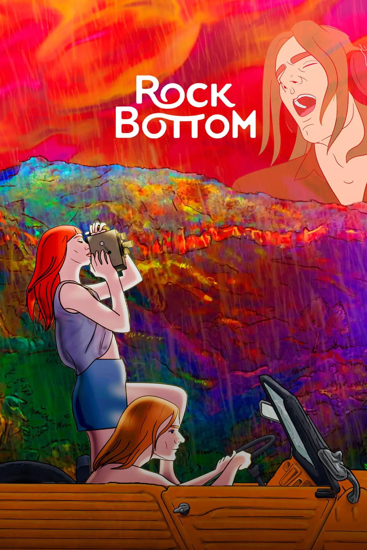 Plakat filmowy "Rock Bottom"