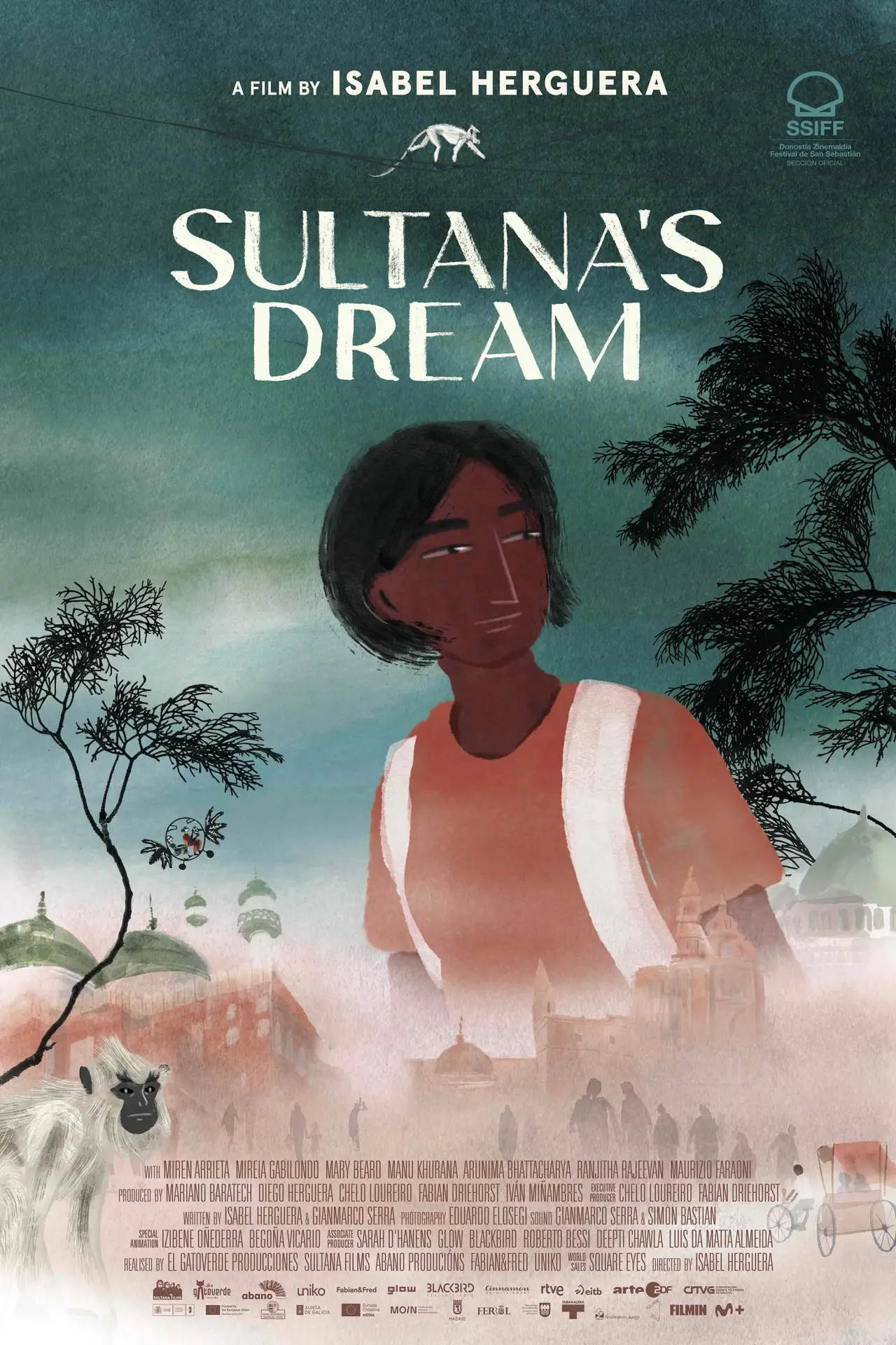 Plakat filmowy "El sueño de la sultana"