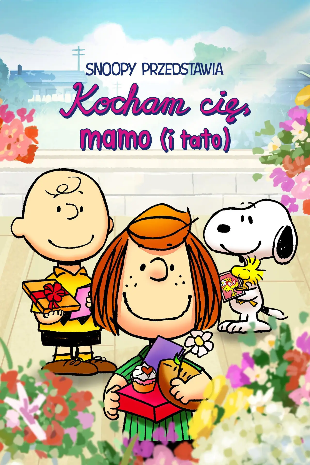 Plakat filmowy "Snoopy przedstawia: Kocham cię, mamo (i tato)"