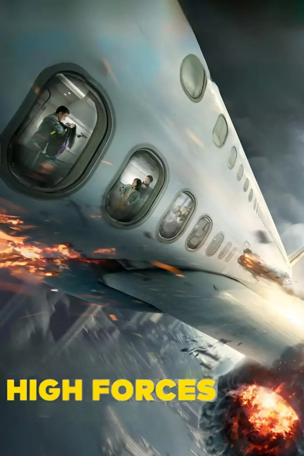 Plakat filmowy "Porwany lot"