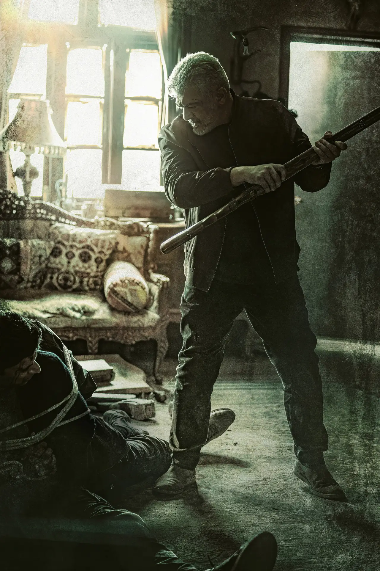 Plakat filmowy "விடாமுயற்சி"