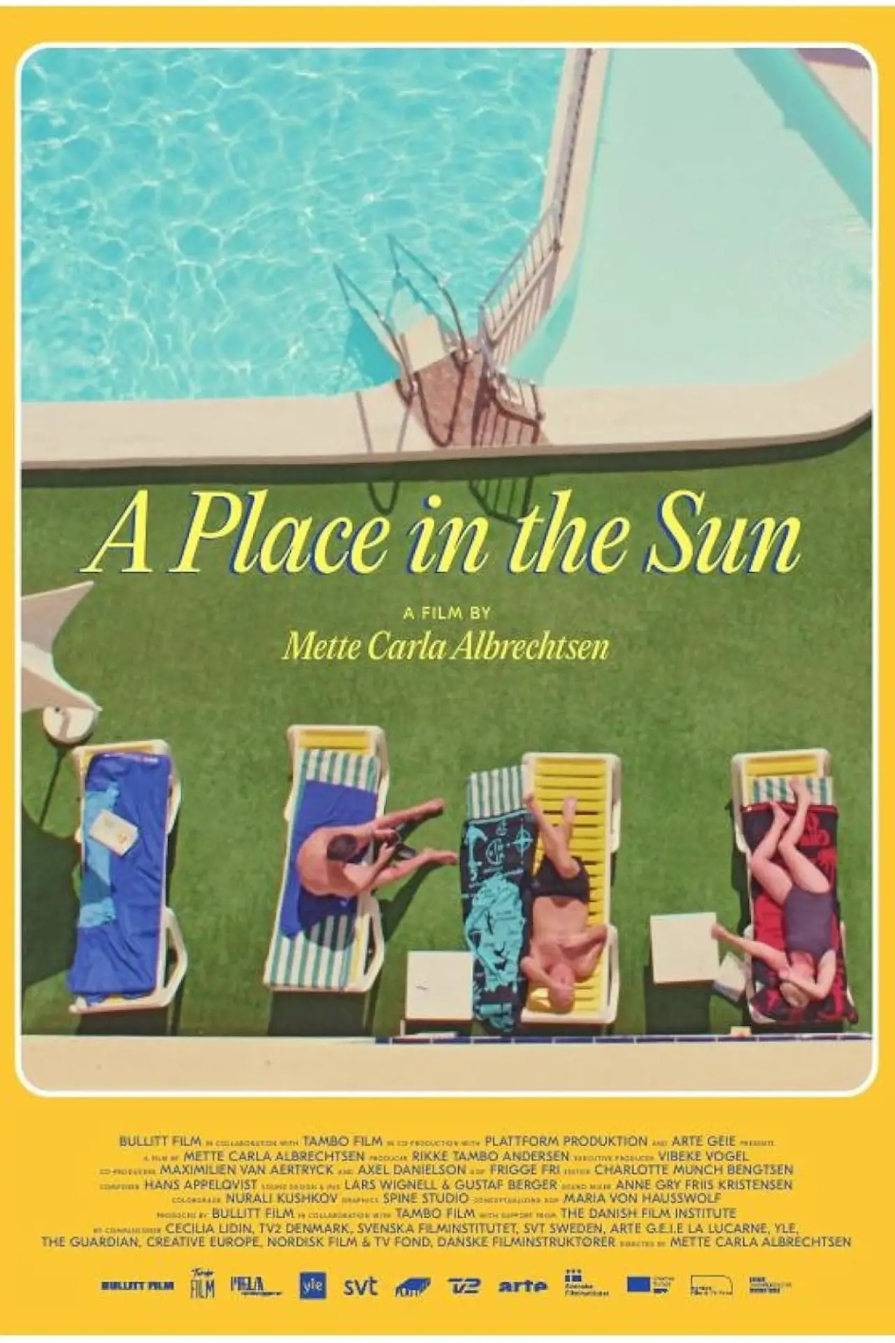 Plakat filmowy "En plads i solen"