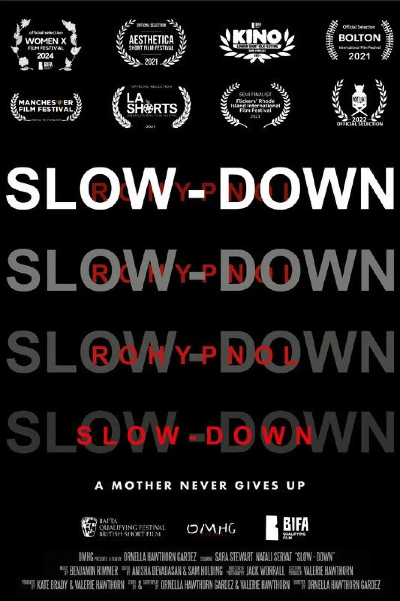 Plakat filmowy "Slow-Down"