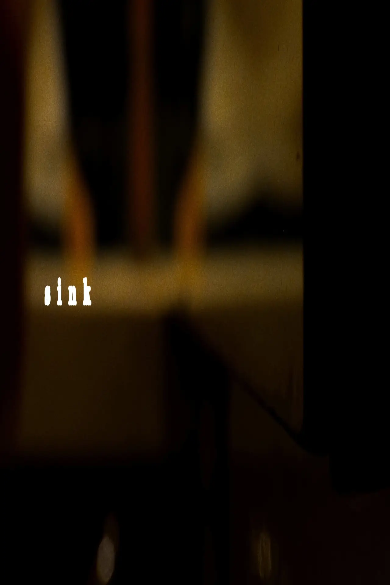 Plakat filmowy "Sink"