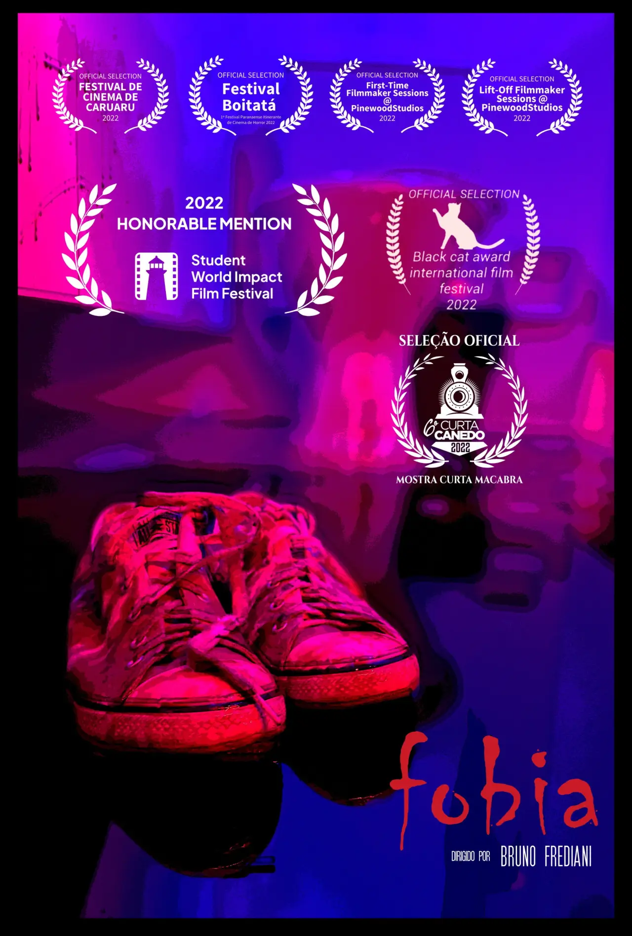 Plakat filmowy "Fobia"