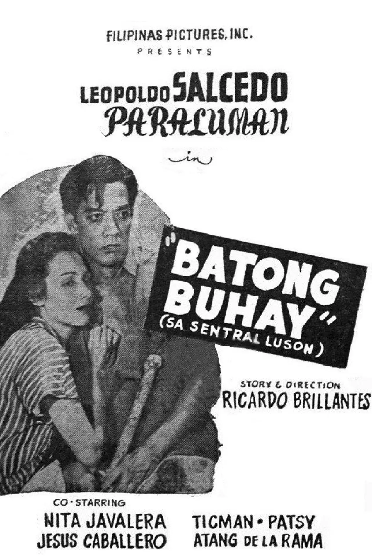 Plakat filmowy "Batong Buhay"