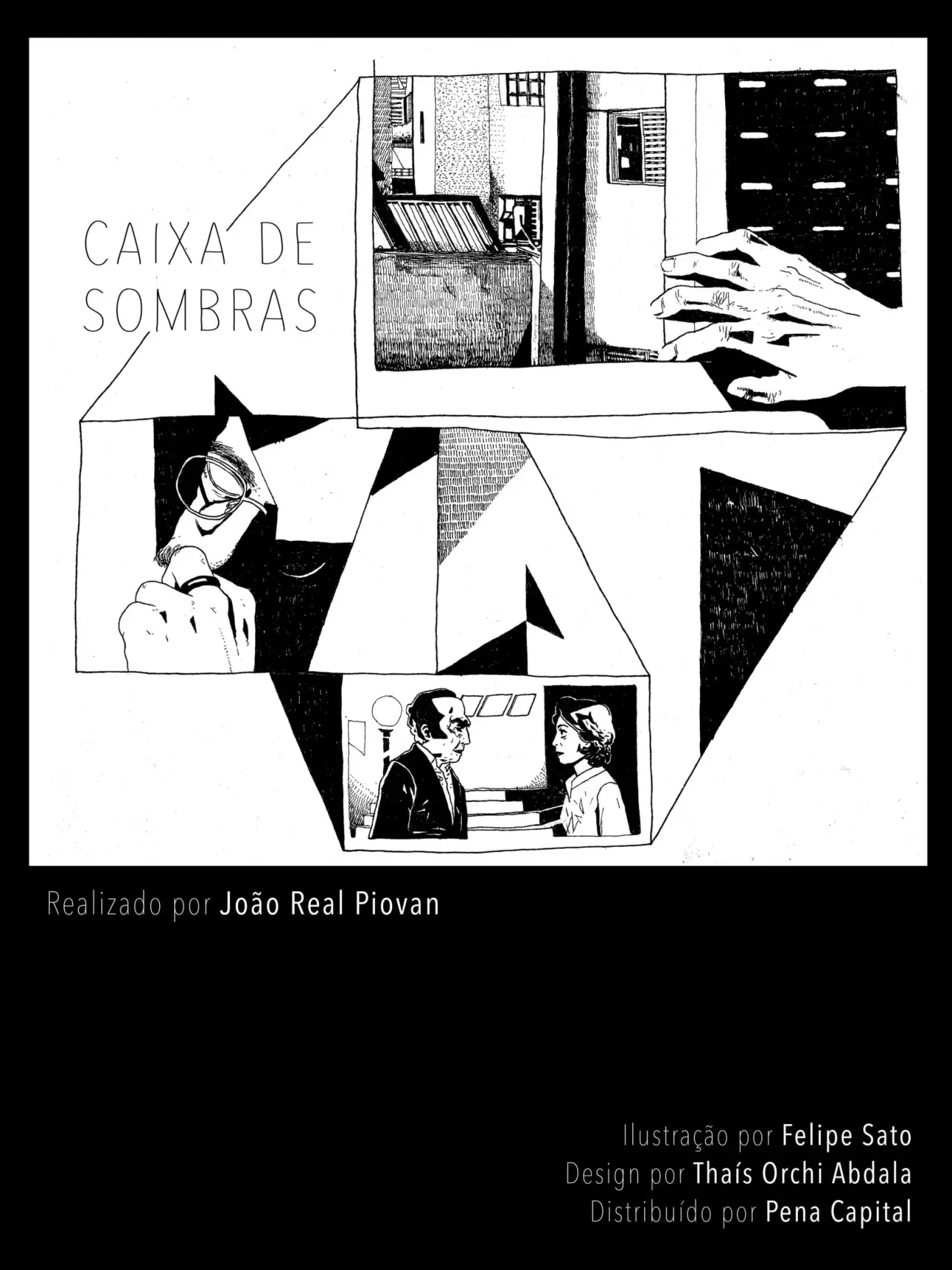Plakat filmowy "Caixa de Sombras"