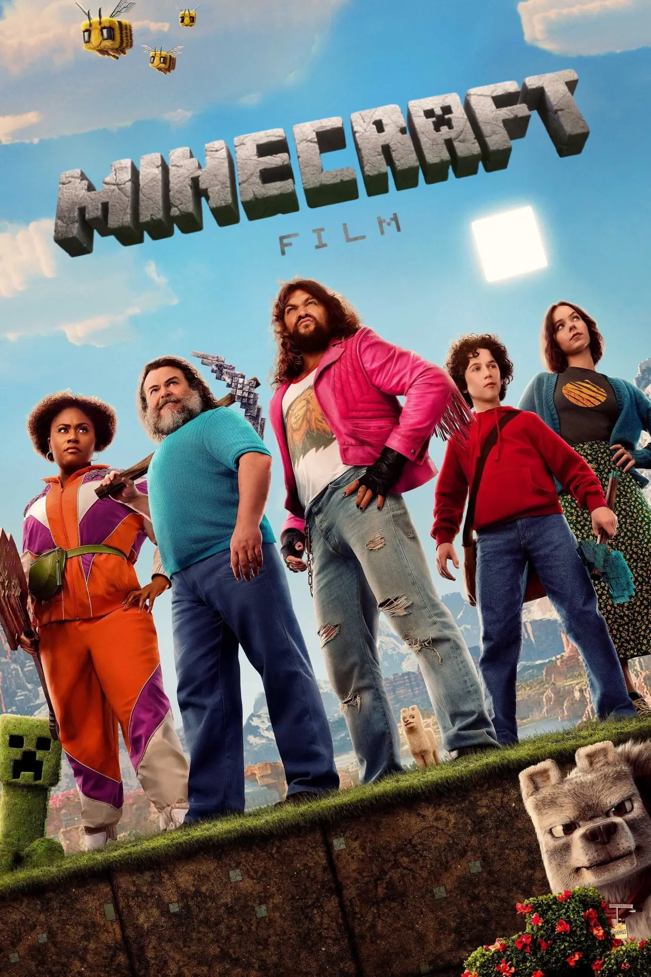 Plakat filmowy "Minecraft. Film"