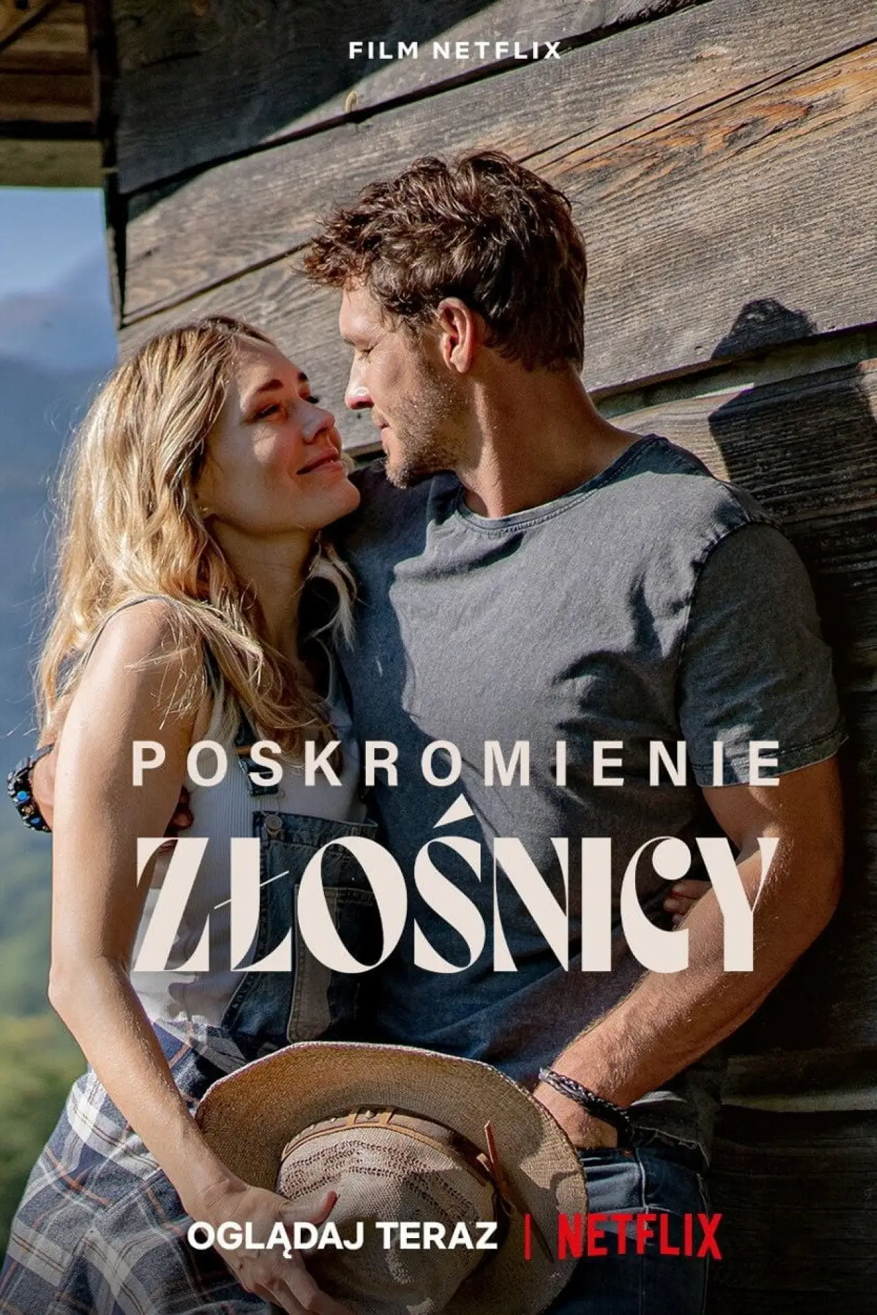Plakat filmowy "Poskromienie złośnicy"