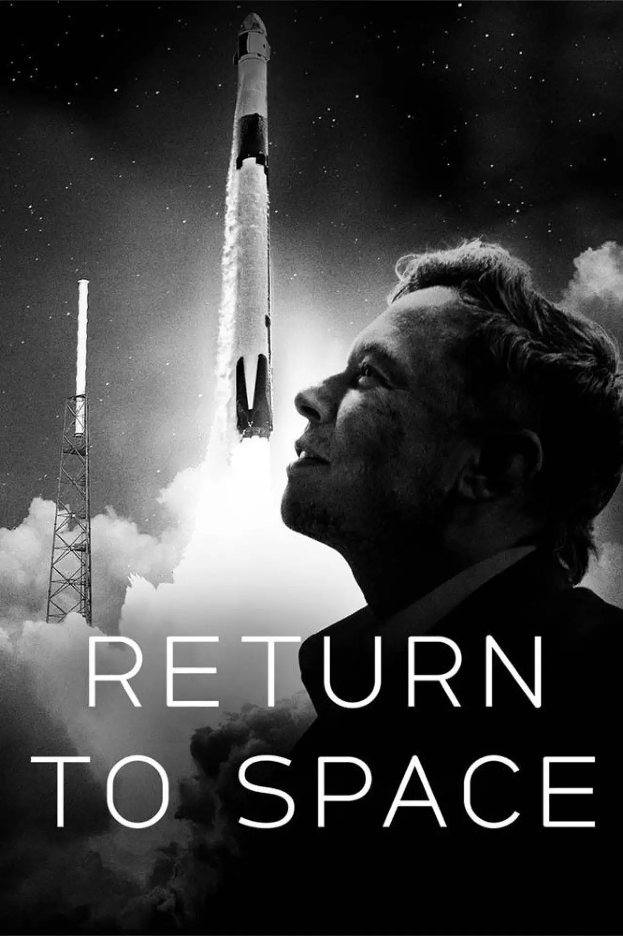 Plakat filmowy "Powrót w kosmos"