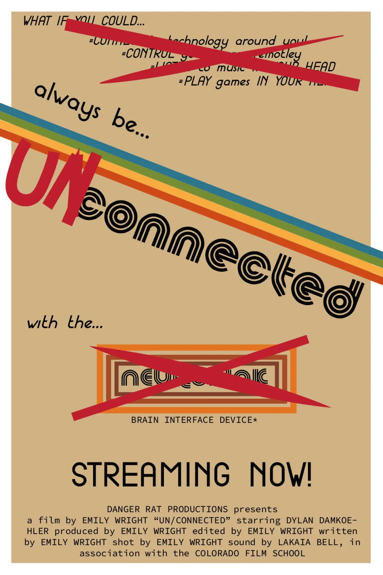 Plakat filmowy "un/connnected"