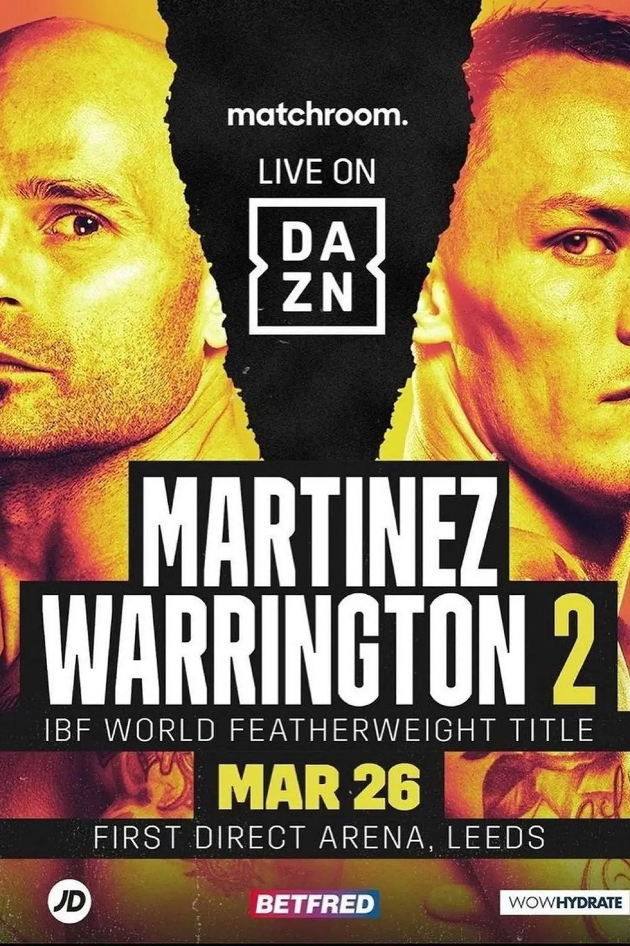 Plakat filmowy "Kiko Martinez vs. Josh Warrington 2"