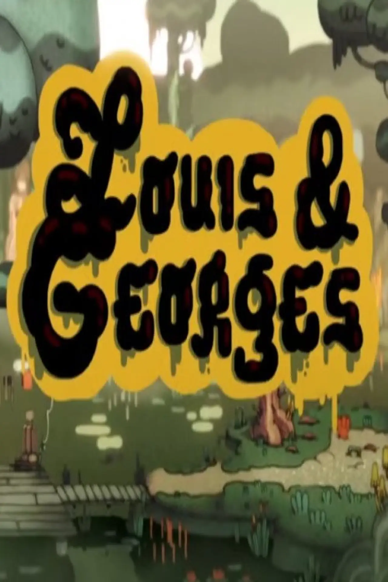 Plakat filmowy "Louis & Georges"