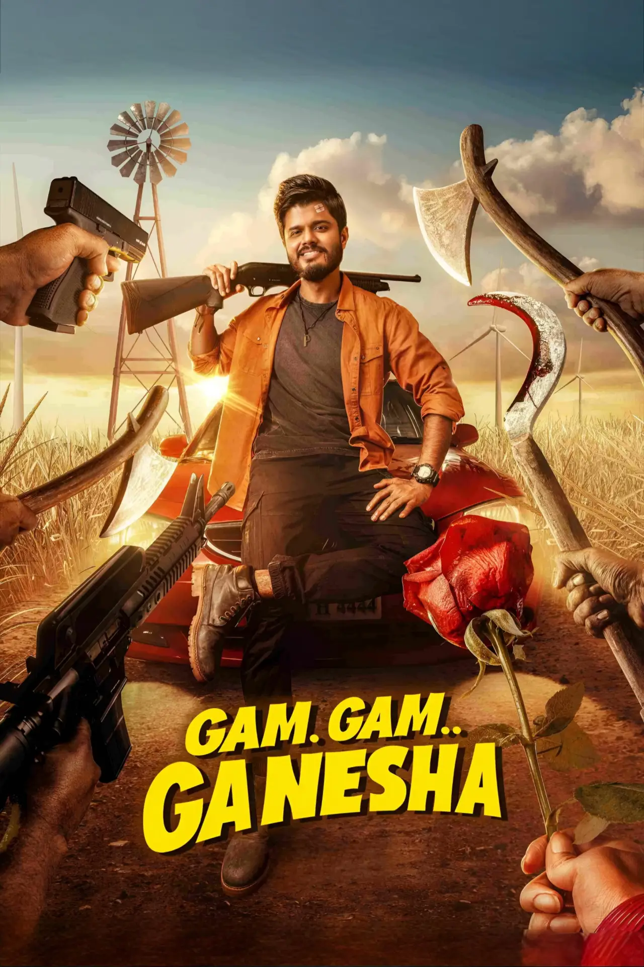 Plakat filmowy "గం గం గణేశా"